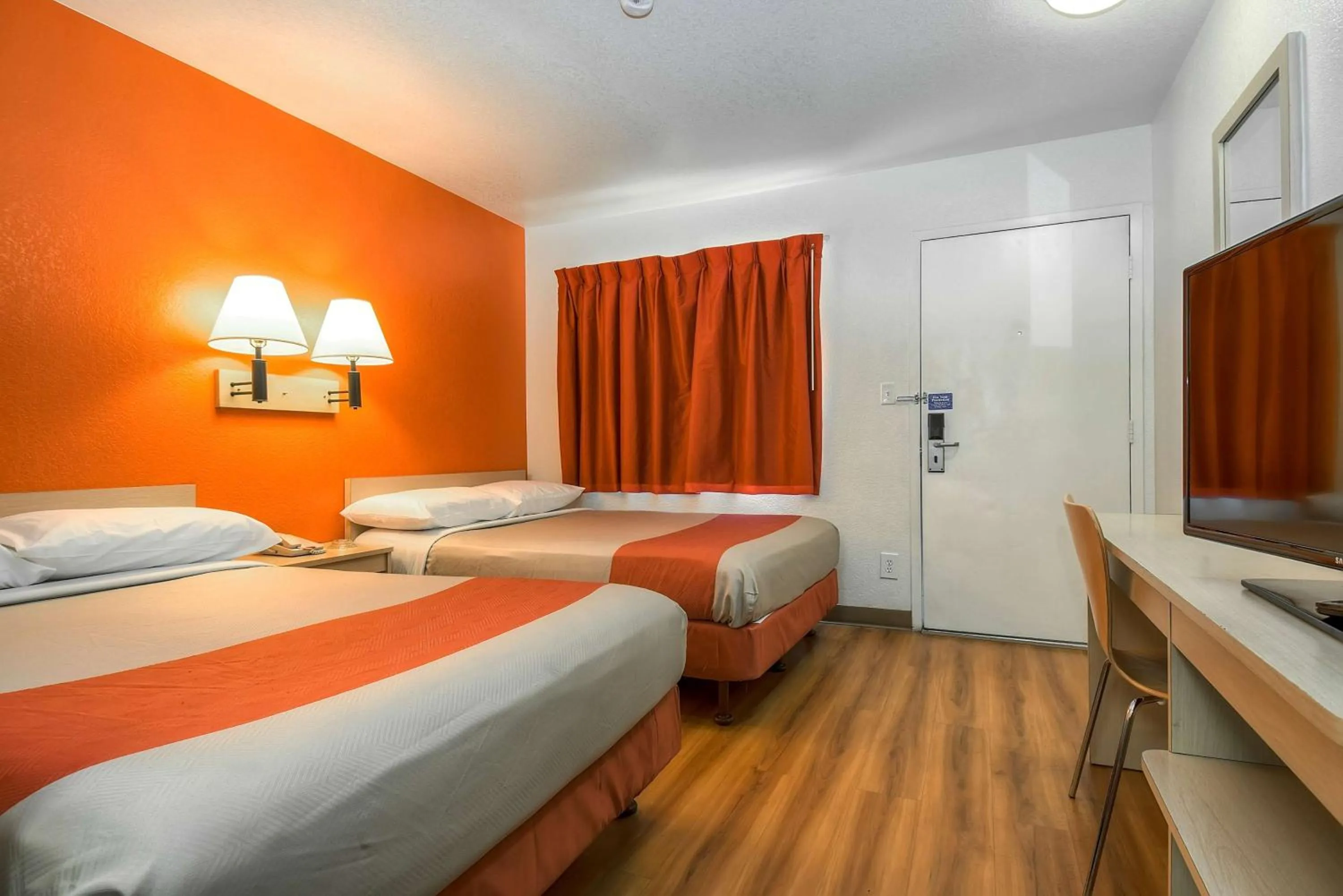 Deluxe Quadruple Room in Motel 6-Corona, CA