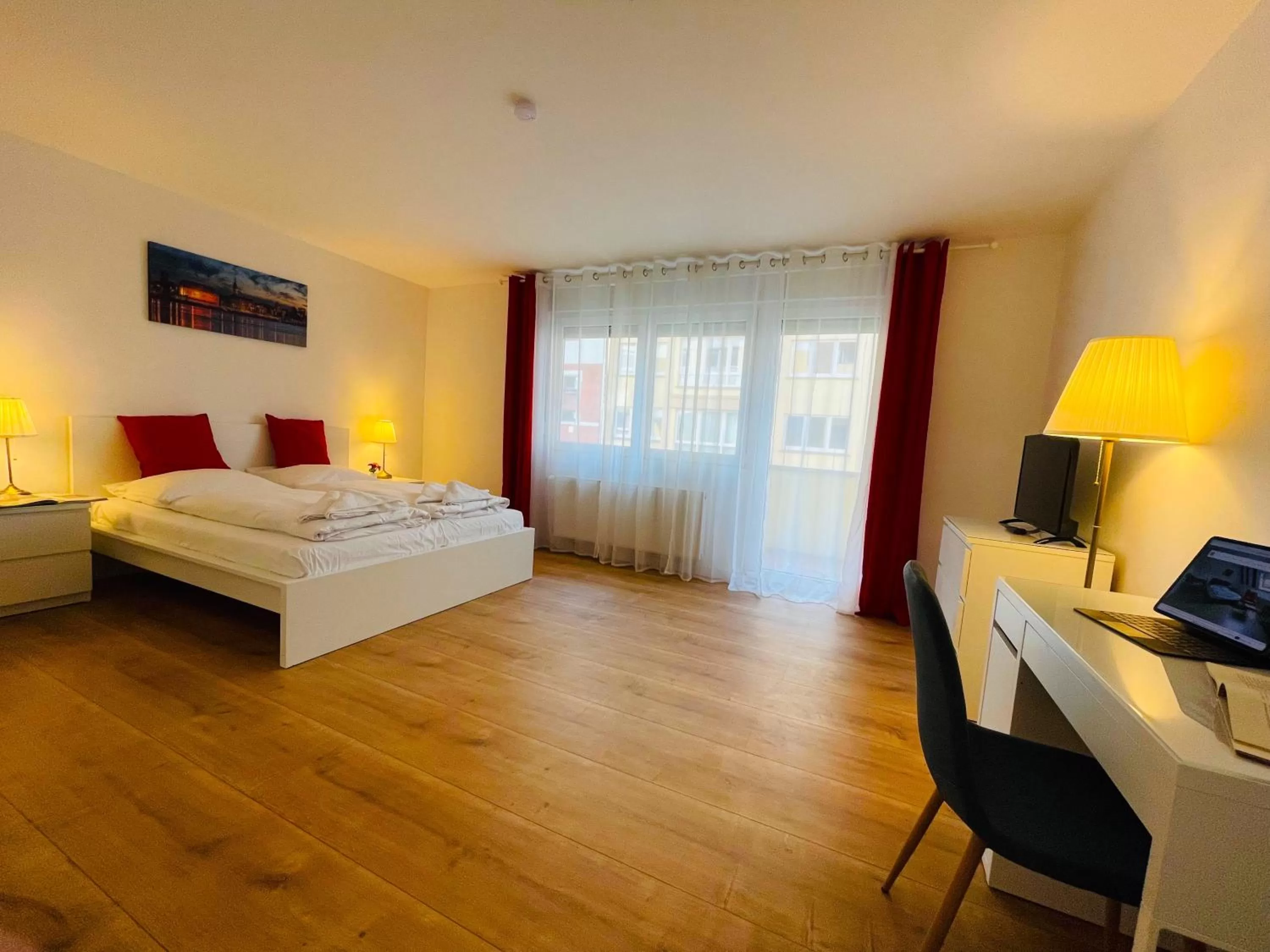 Double Room with Balcony in Hotel Moguntia