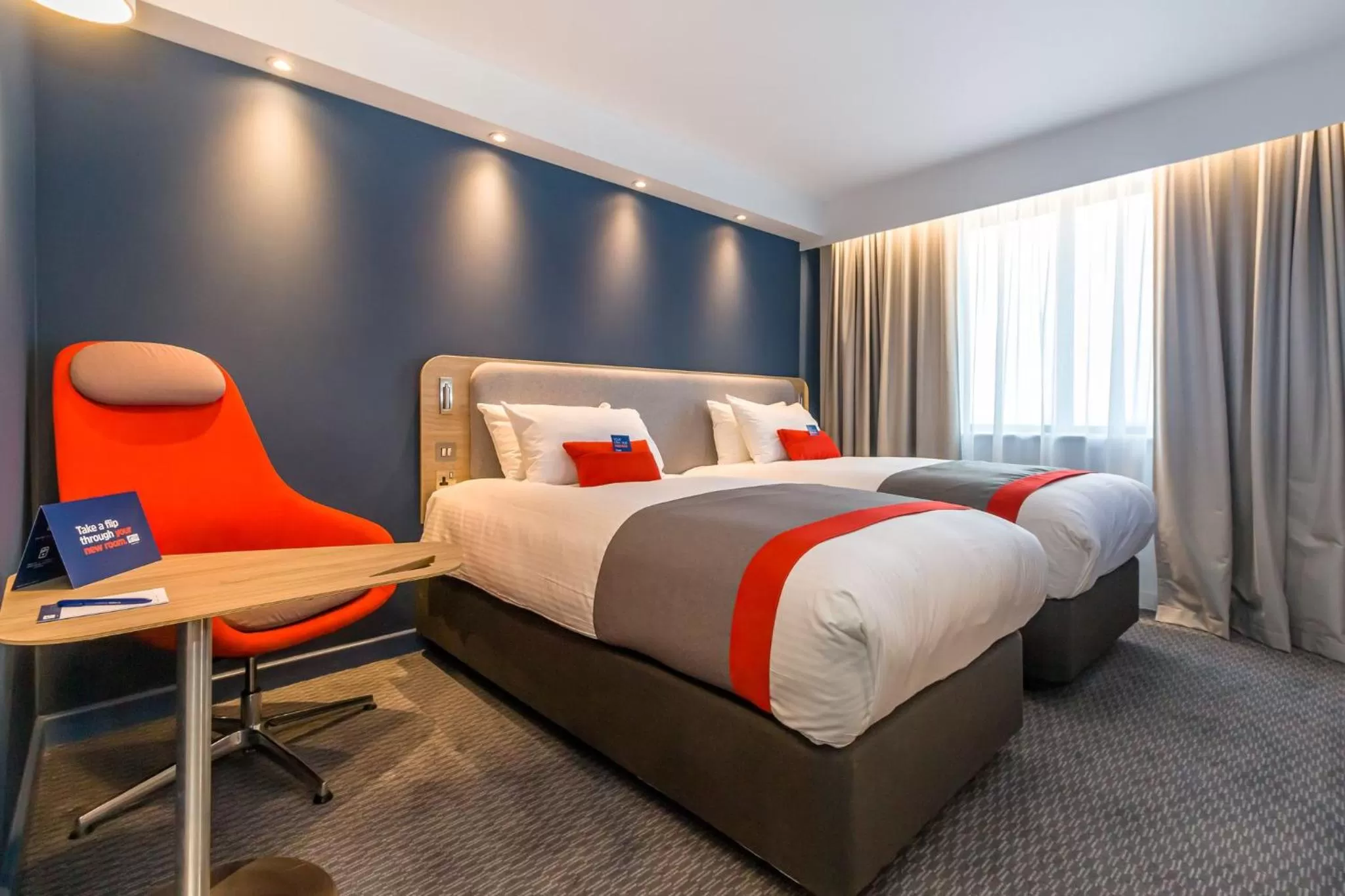 Standard Twin Room with Free Hot Breakfast in Holiday Inn Express - Bodmin - Victoria Junction by IHG