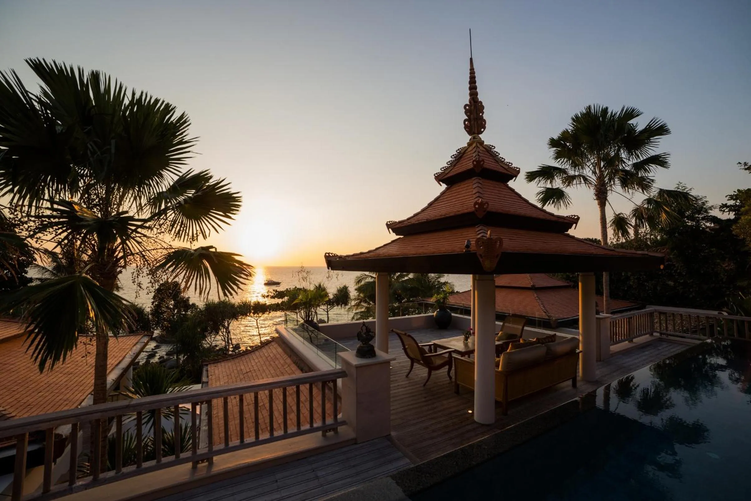 Four-Bedroom Ocean Front Residence  in Trisara Villas & Residences Phuket