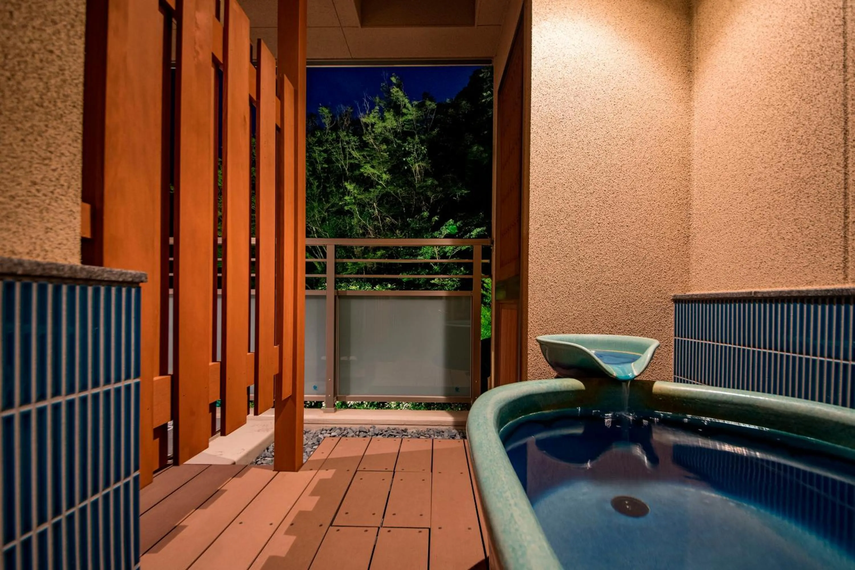 Twin Room with Private External Bathroom in Okuno Hosomichi