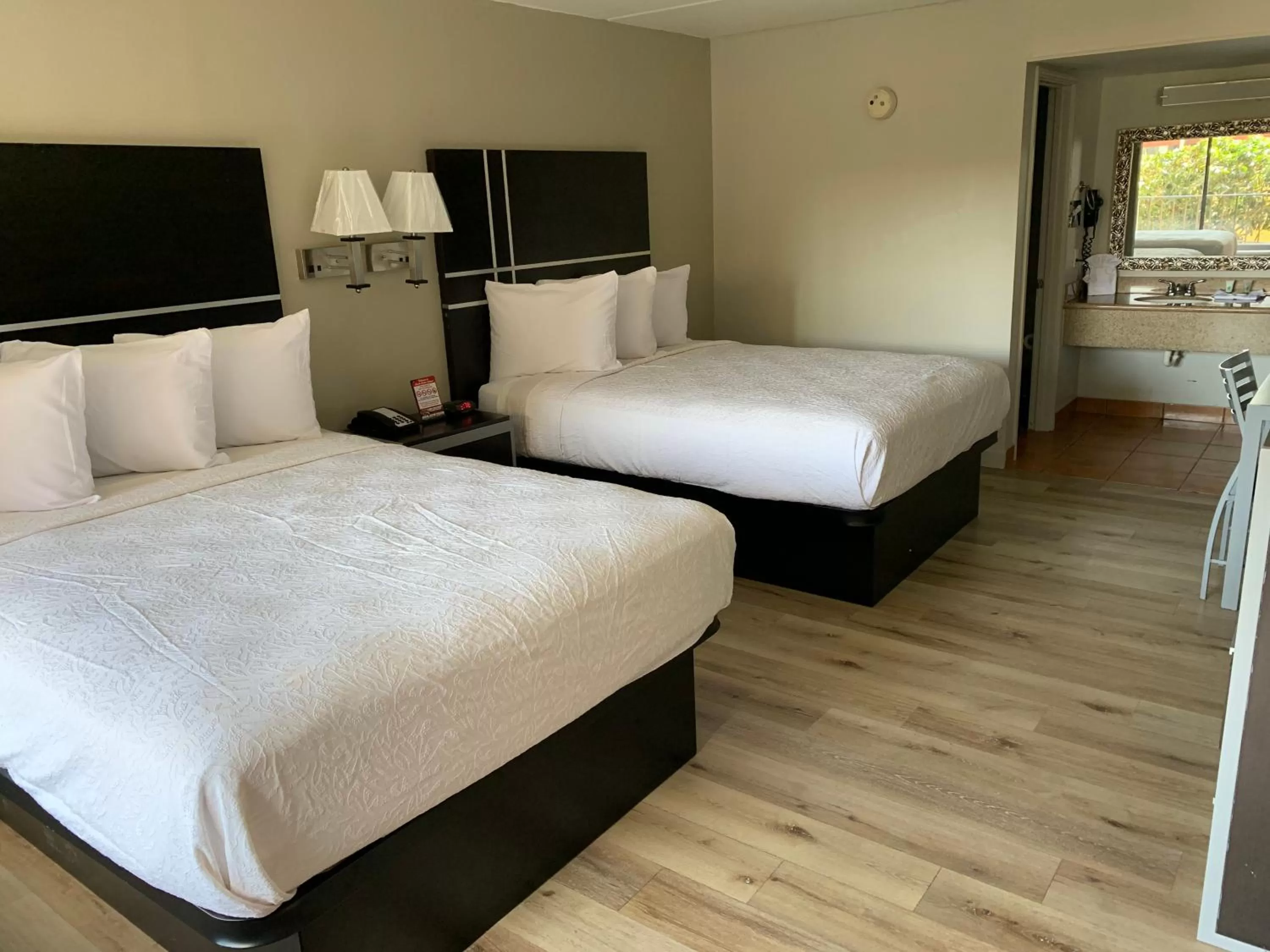 Queen Room with Two Queen Beds in South Padre Island Lodge