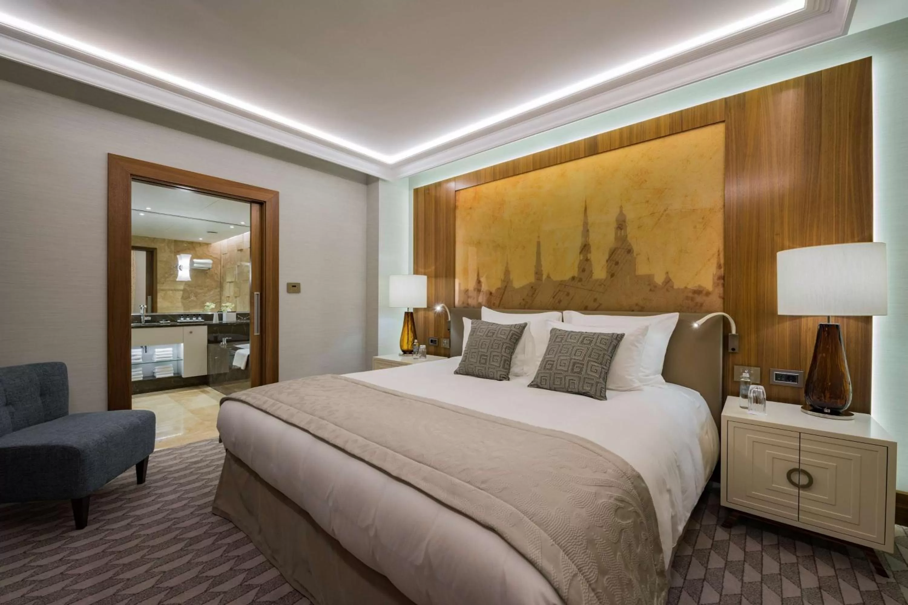 Junior Suite with Park View in Grand Hotel Kempinski Riga