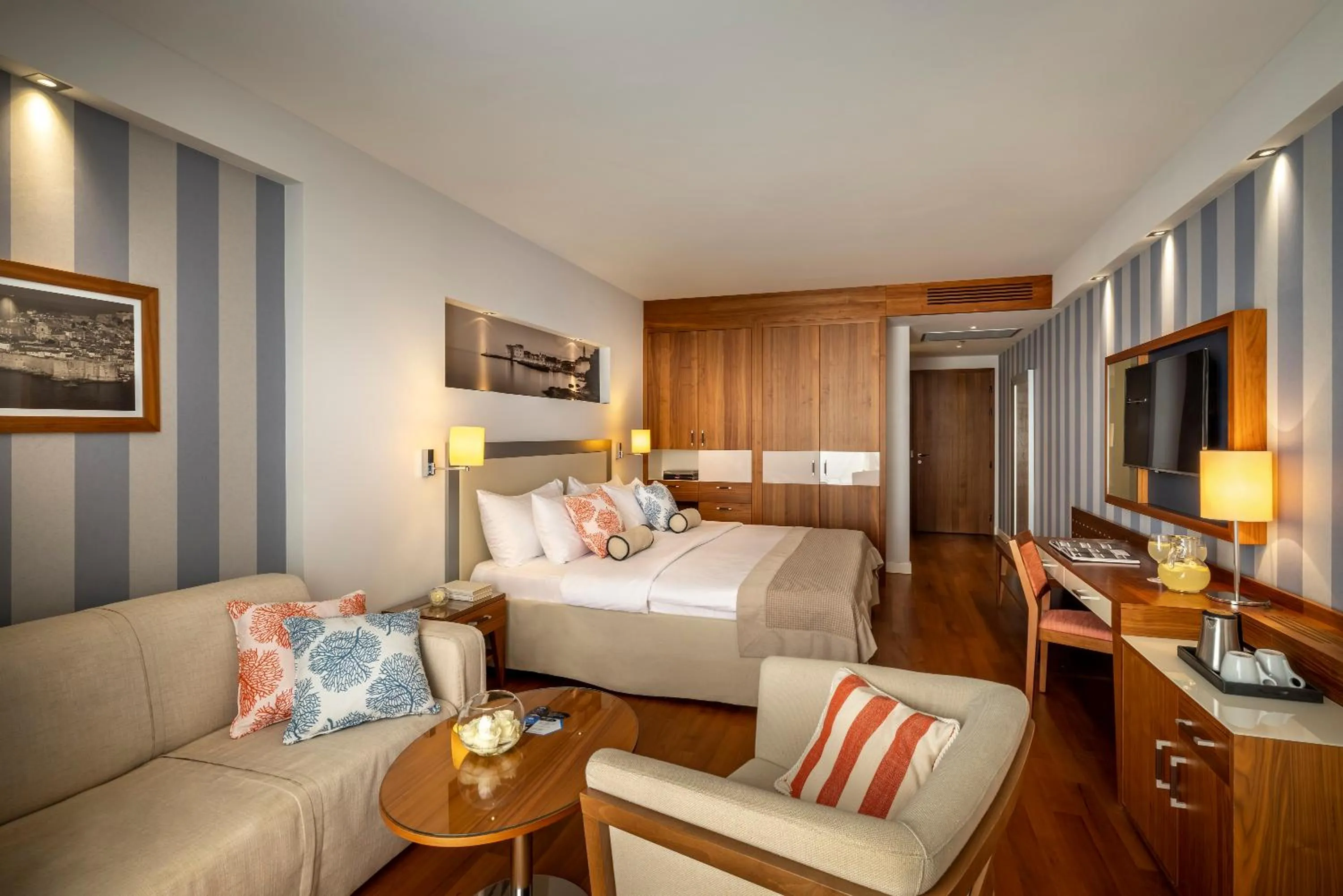 Room for 2+2 Seaview in President Hotel, Valamar Collection