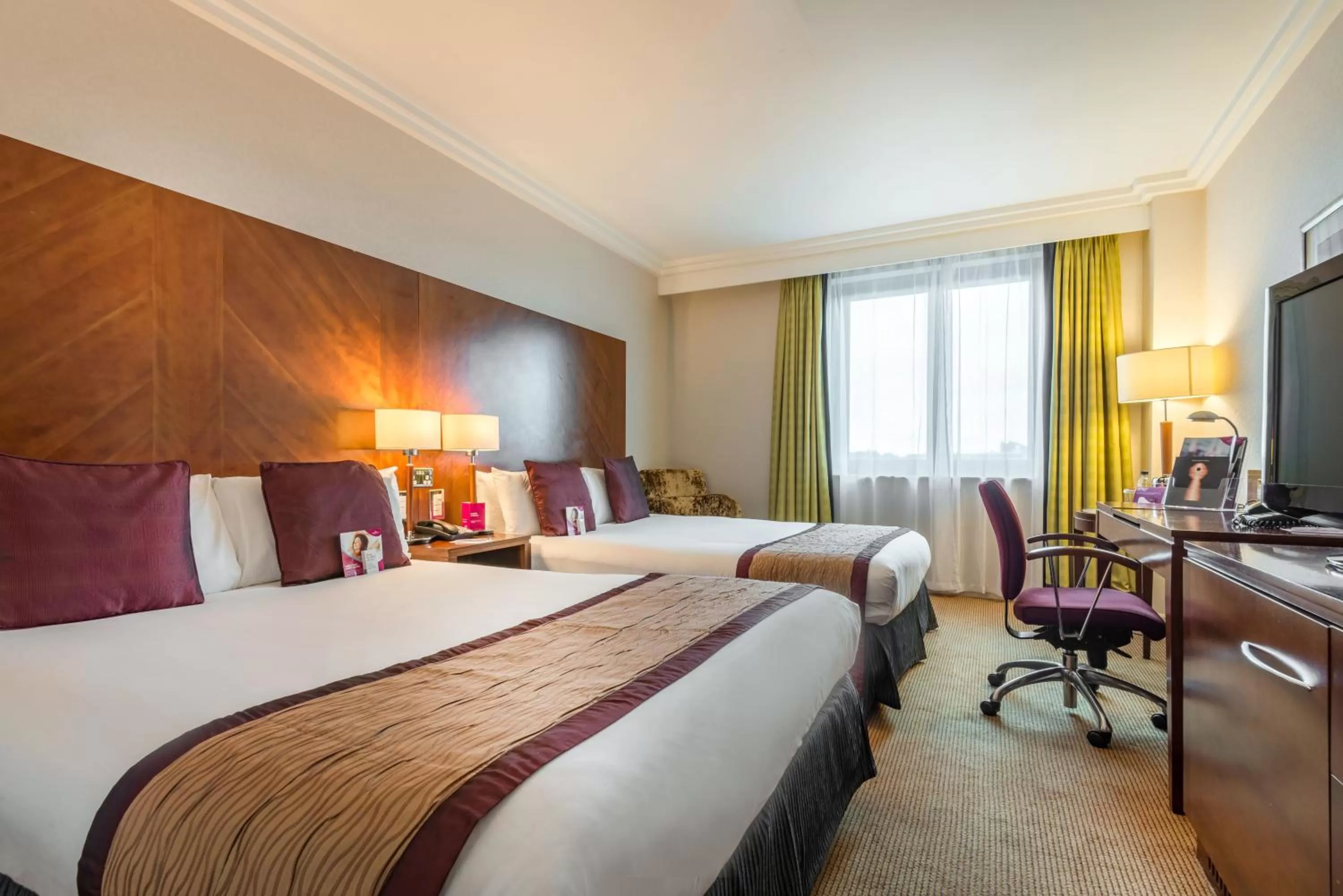 Deluxe Double Room with Two Double Beds in Crowne Plaza Birmingham NEC by IHG