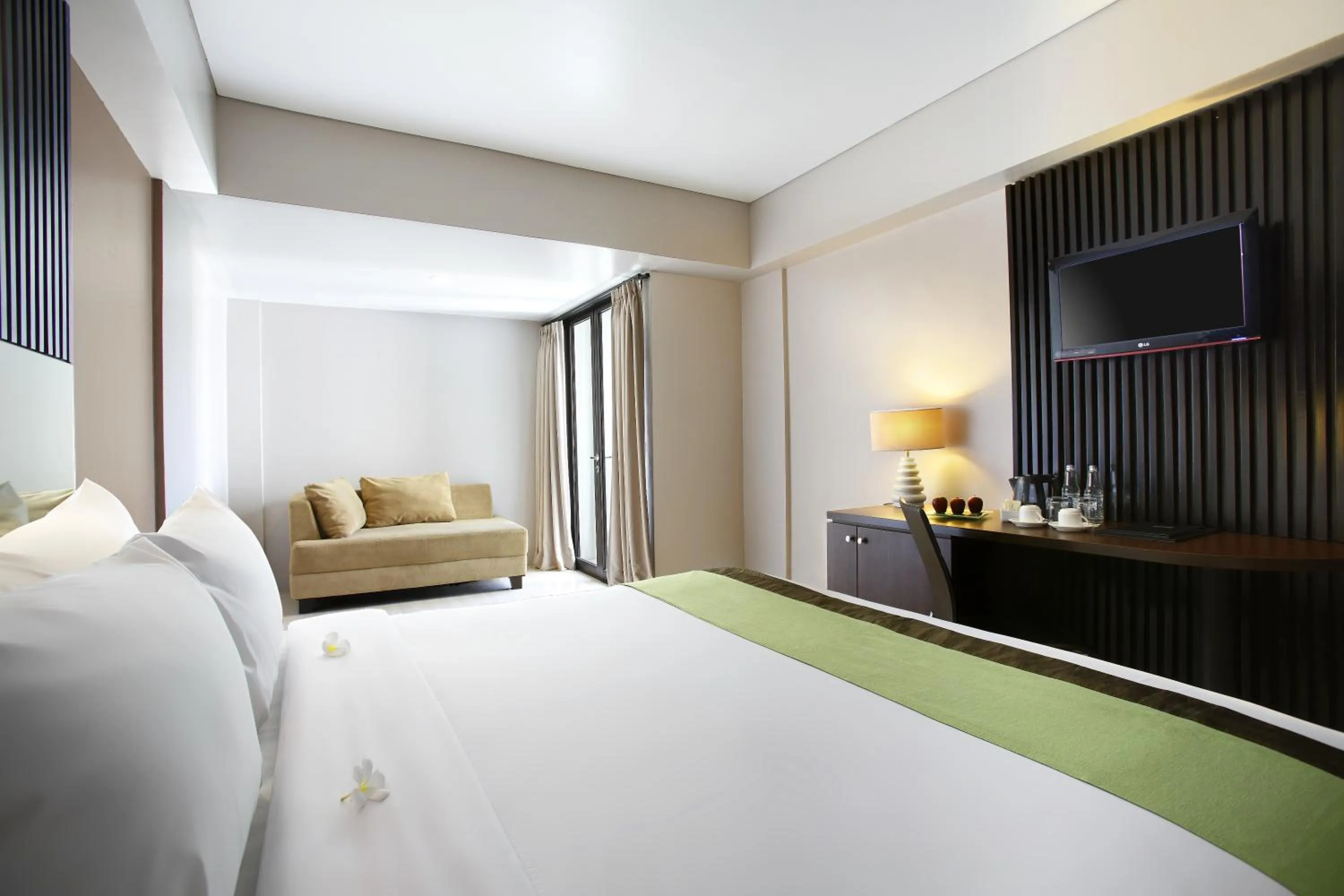 Deluxe Suite King Room in Hotel Santika Kuta Bali