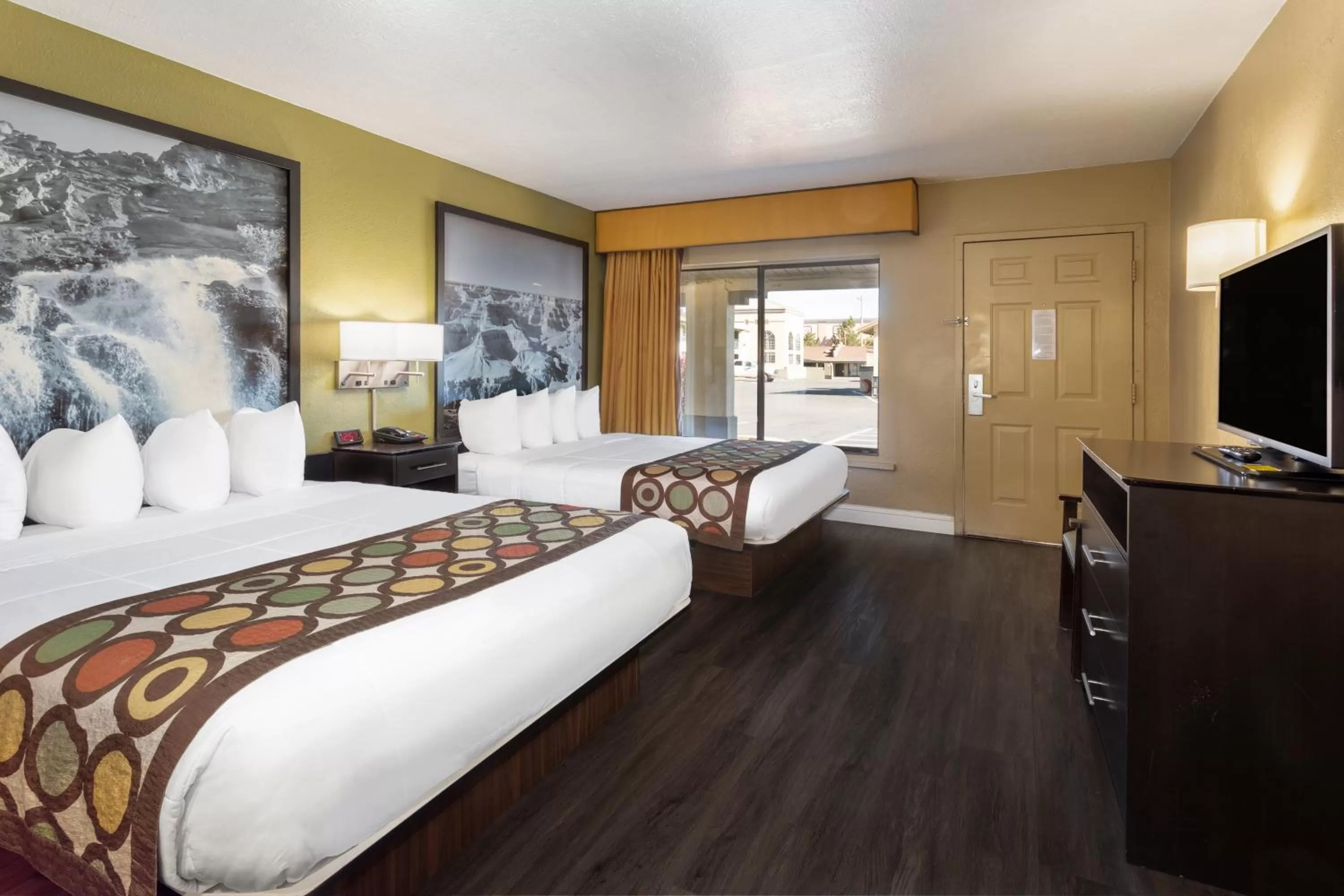 Queen Room with Two Queen Beds - Non-Smoking in Super 8 by Wyndham NAU/Downtown Conference Center