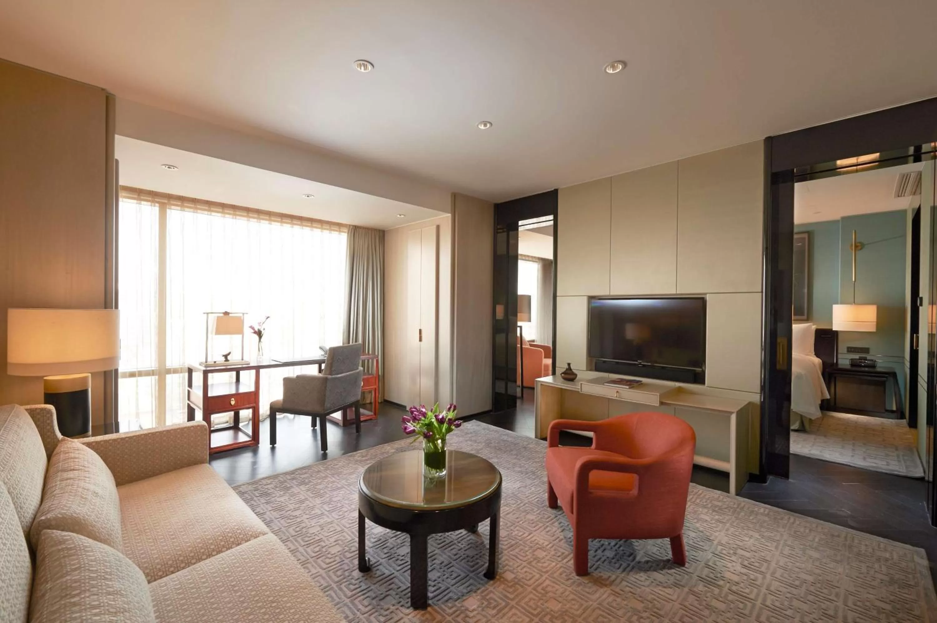 Deluxe King Suite in Waldorf Astoria Beijing