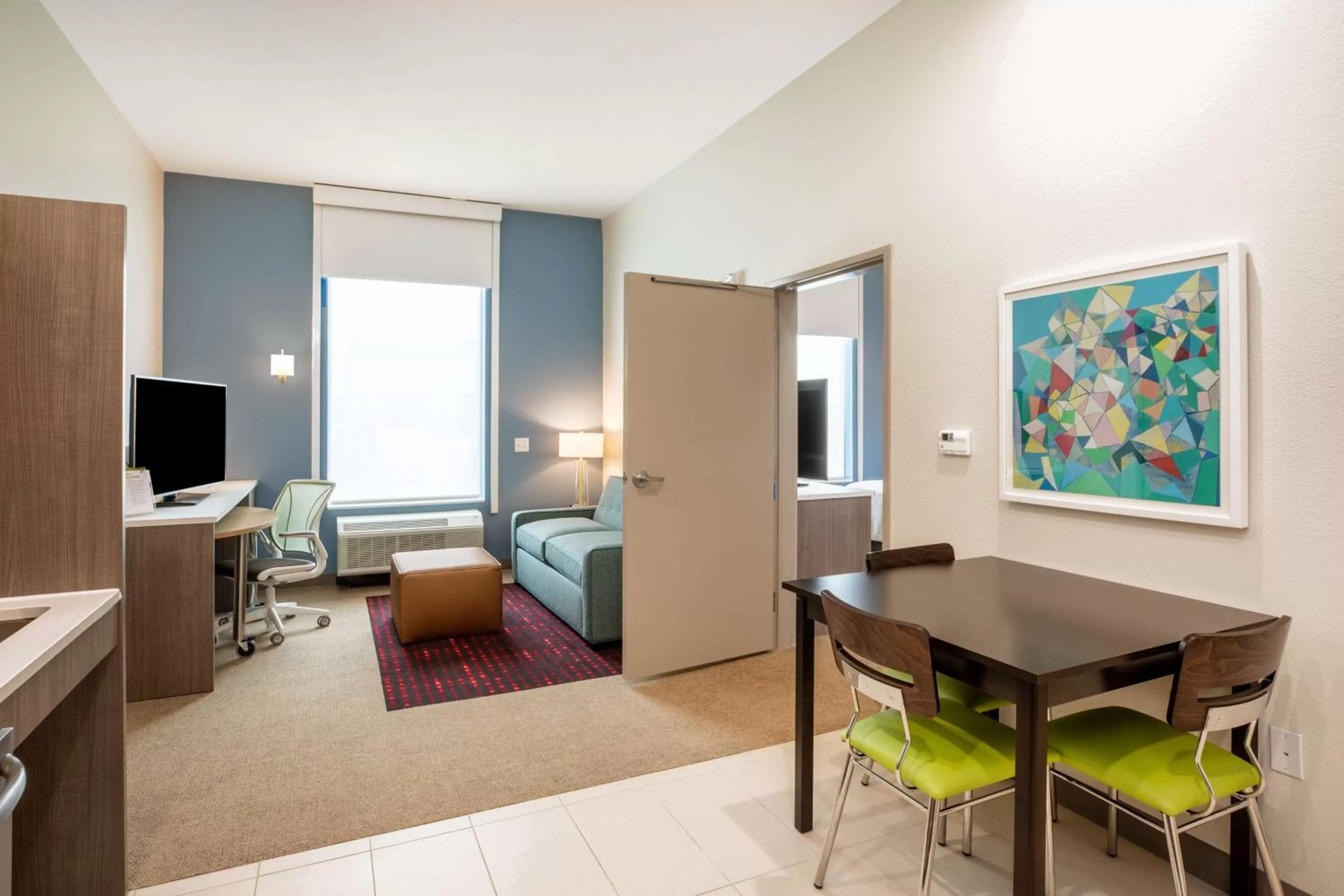 One-Bedroom King Suite - Non-Smoking in Home2 Suites by Hilton Houston Bush Intercontinental Airport Iah Beltway 8