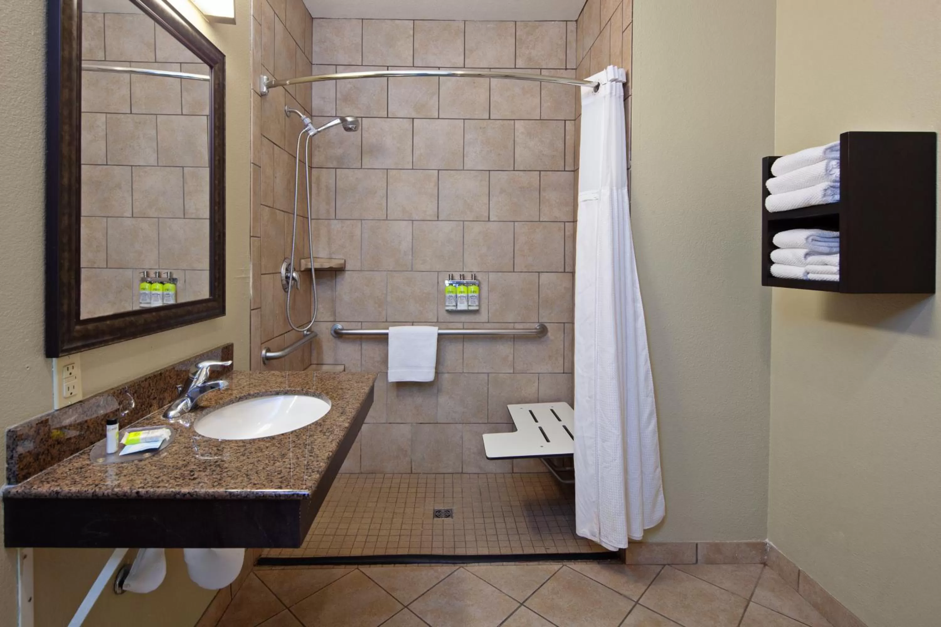 Suite - Mobility Access Roll in Shower/Non-Smoking in Staybridge Suites Fairfield Napa Valley Area by IHG