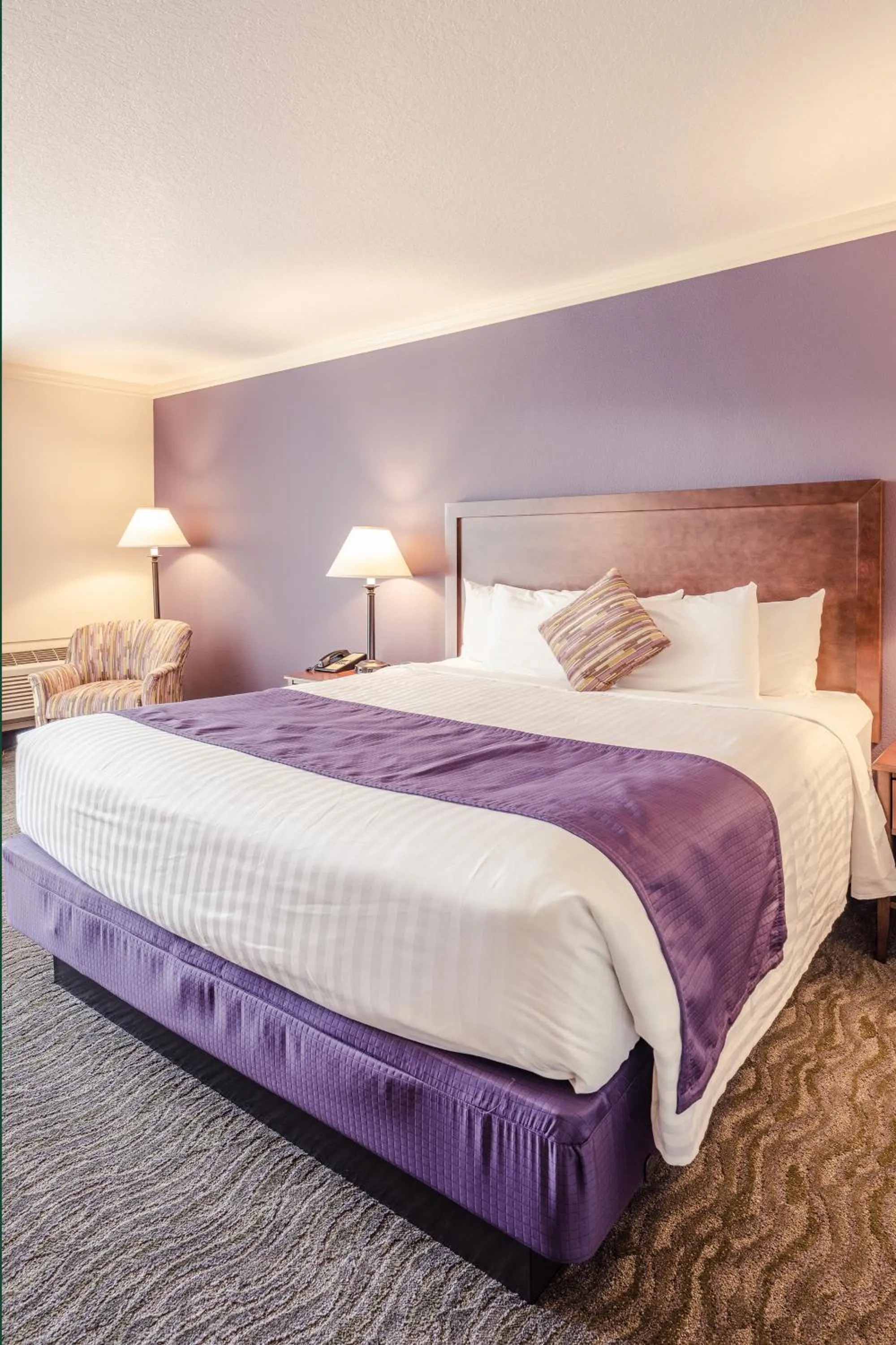 Comfort King Room in University Place Hotel and Conference Center