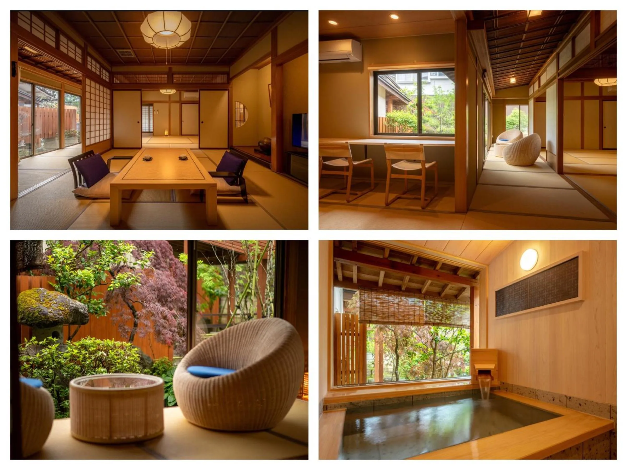 Special Japanese-Style Room with Open-Air Bath in Hohoemino Kuyufu Tsuruya