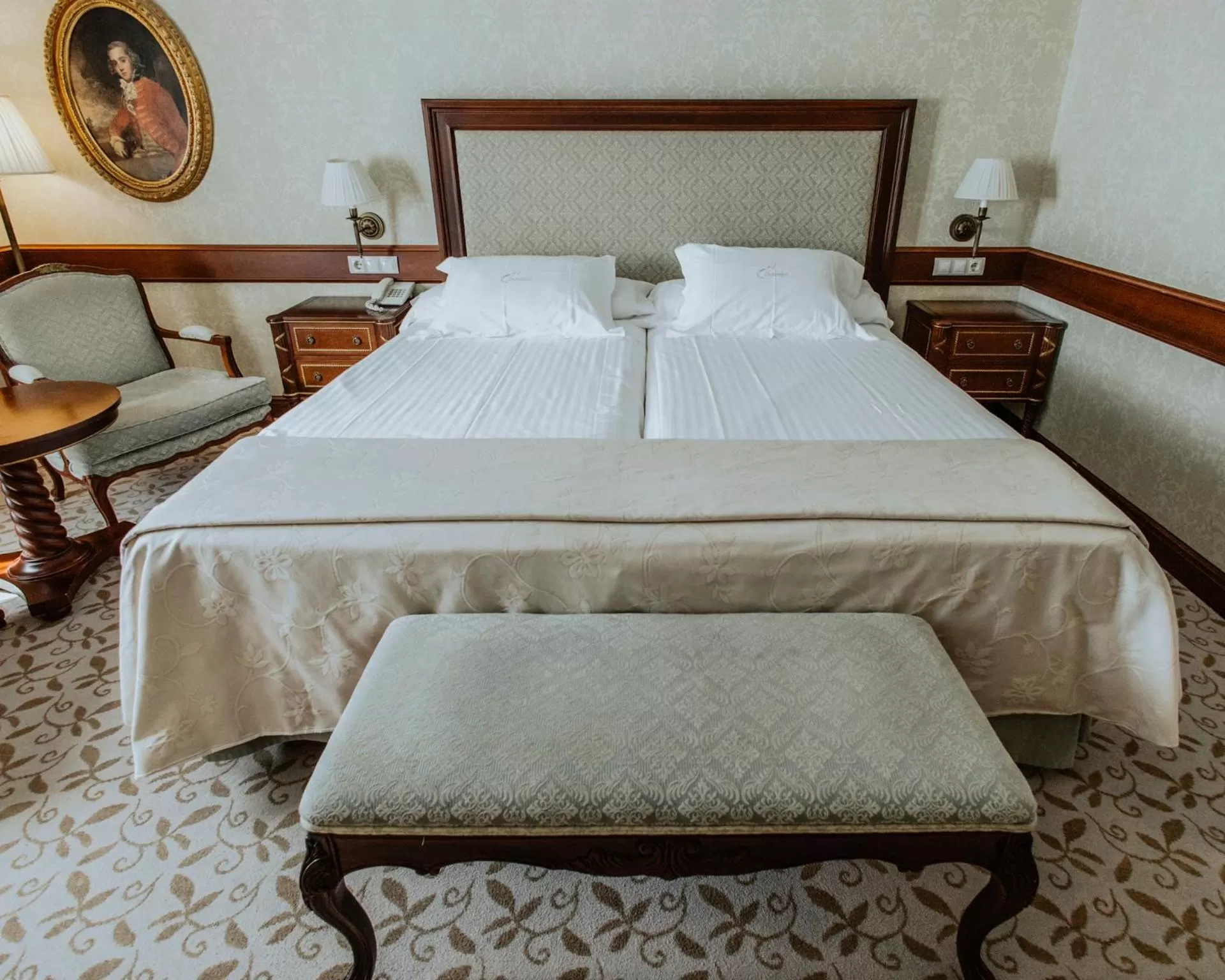 Twin Room in Hotel Cándido