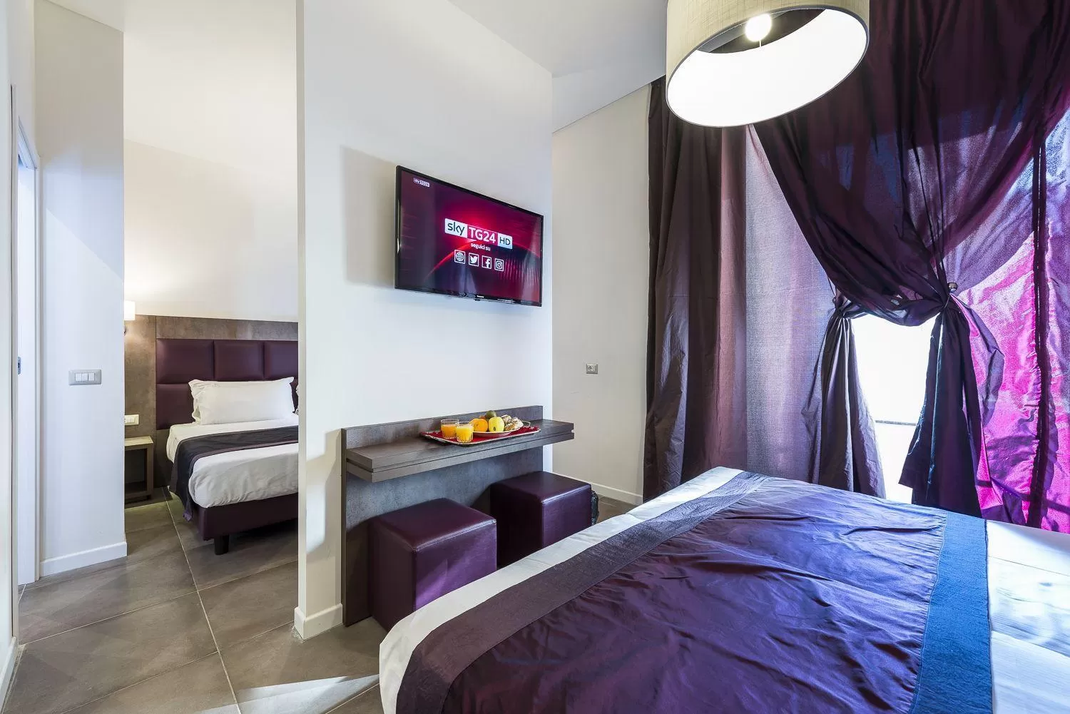 Superior Quadruple Room in Hotel California