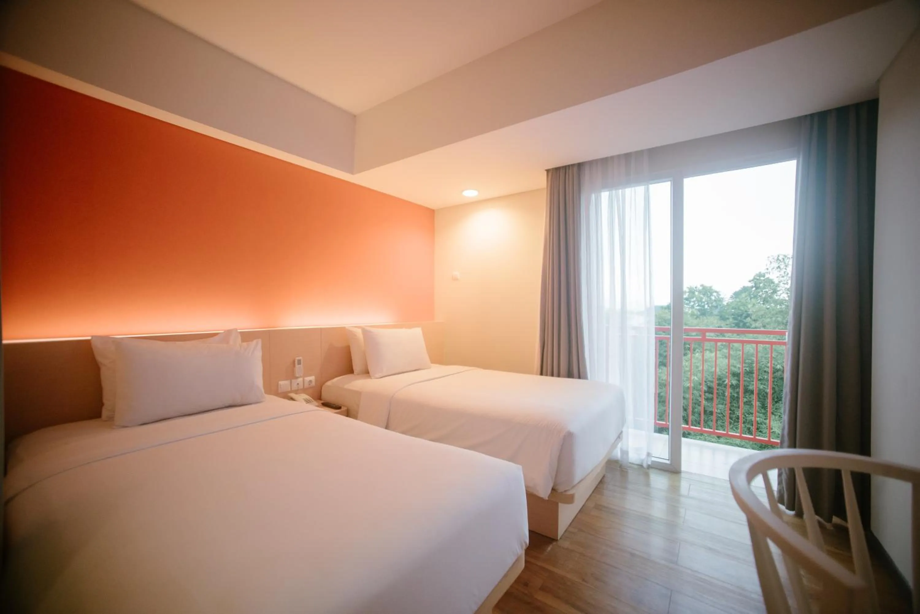 Superior Twin Room in The Bountie Hotel and Convention Centre Sukabumi