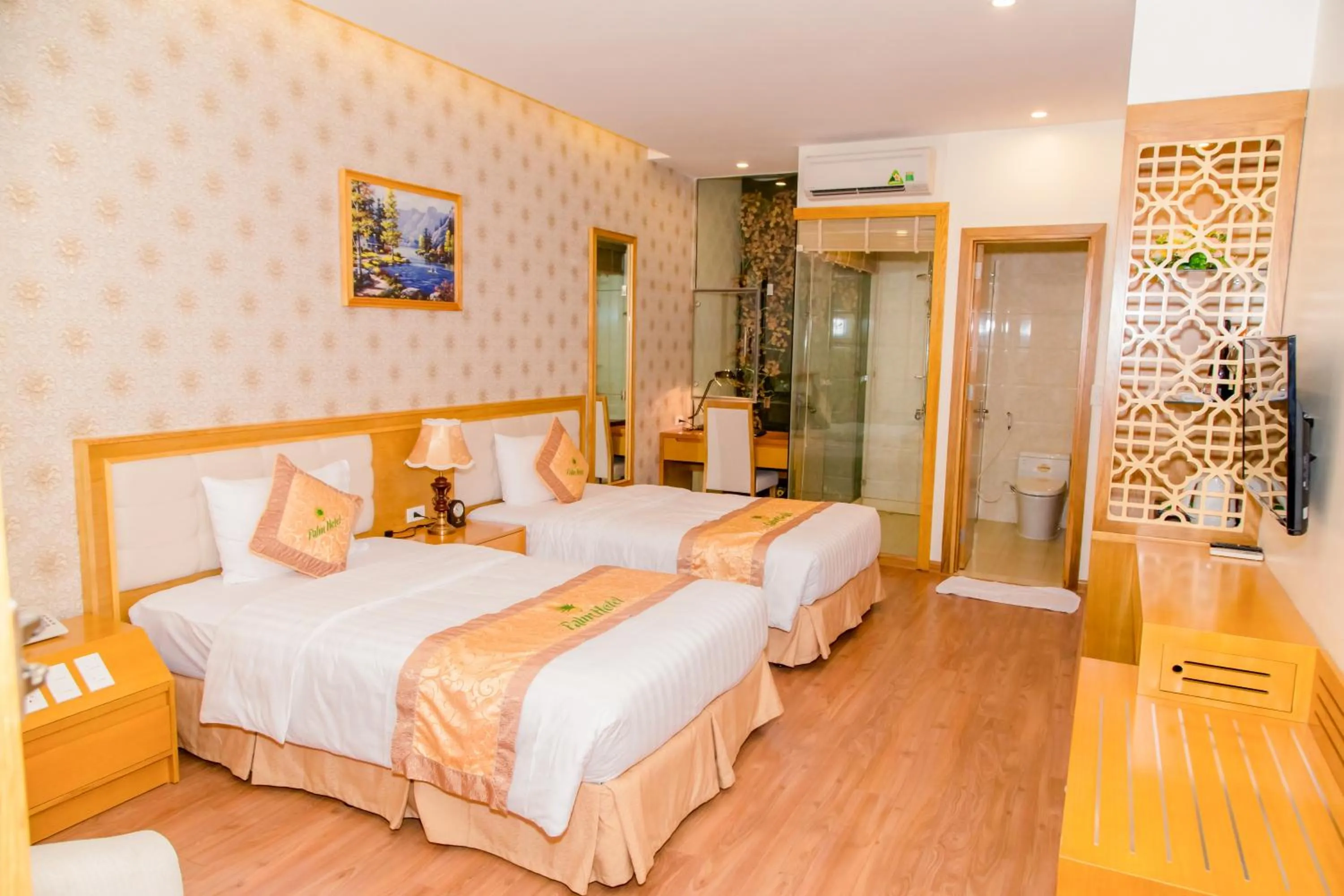 Deluxe Twin Room in Palm Hotel Thanh Hoa