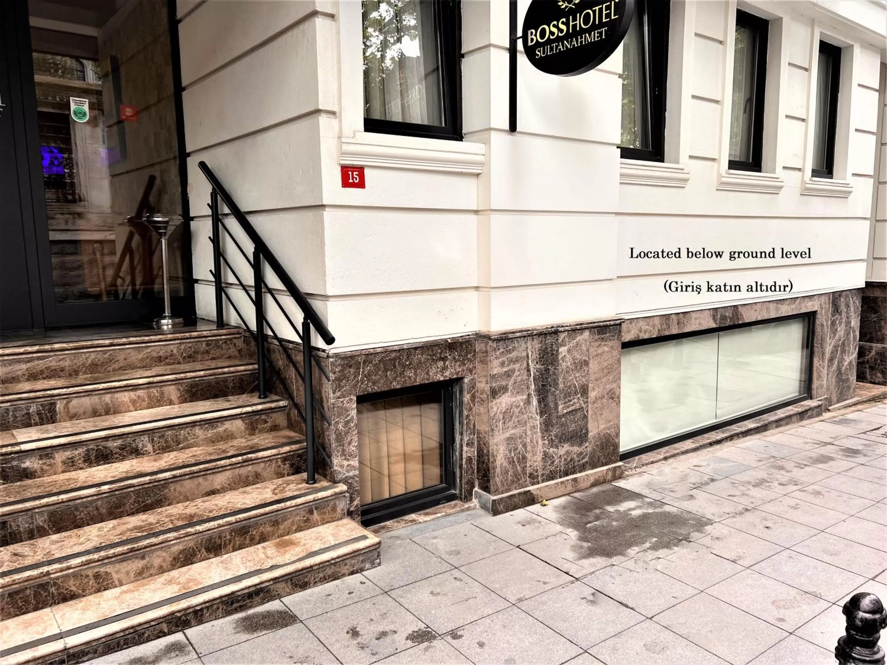 Basement Triple Room in Boss Hotel Sultanahmet