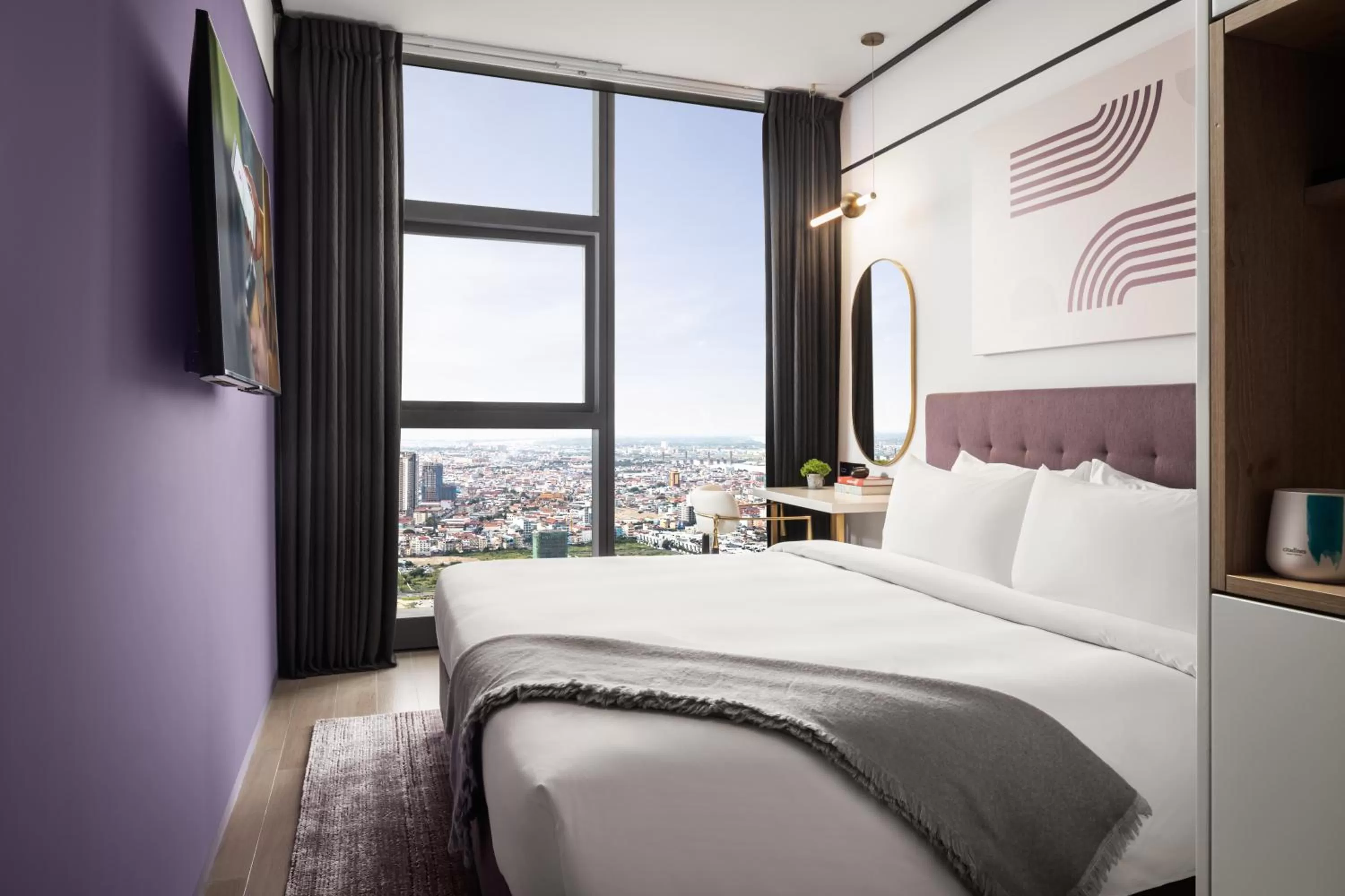 Deluxe Room in Citadines Flatiron Phnom Penh