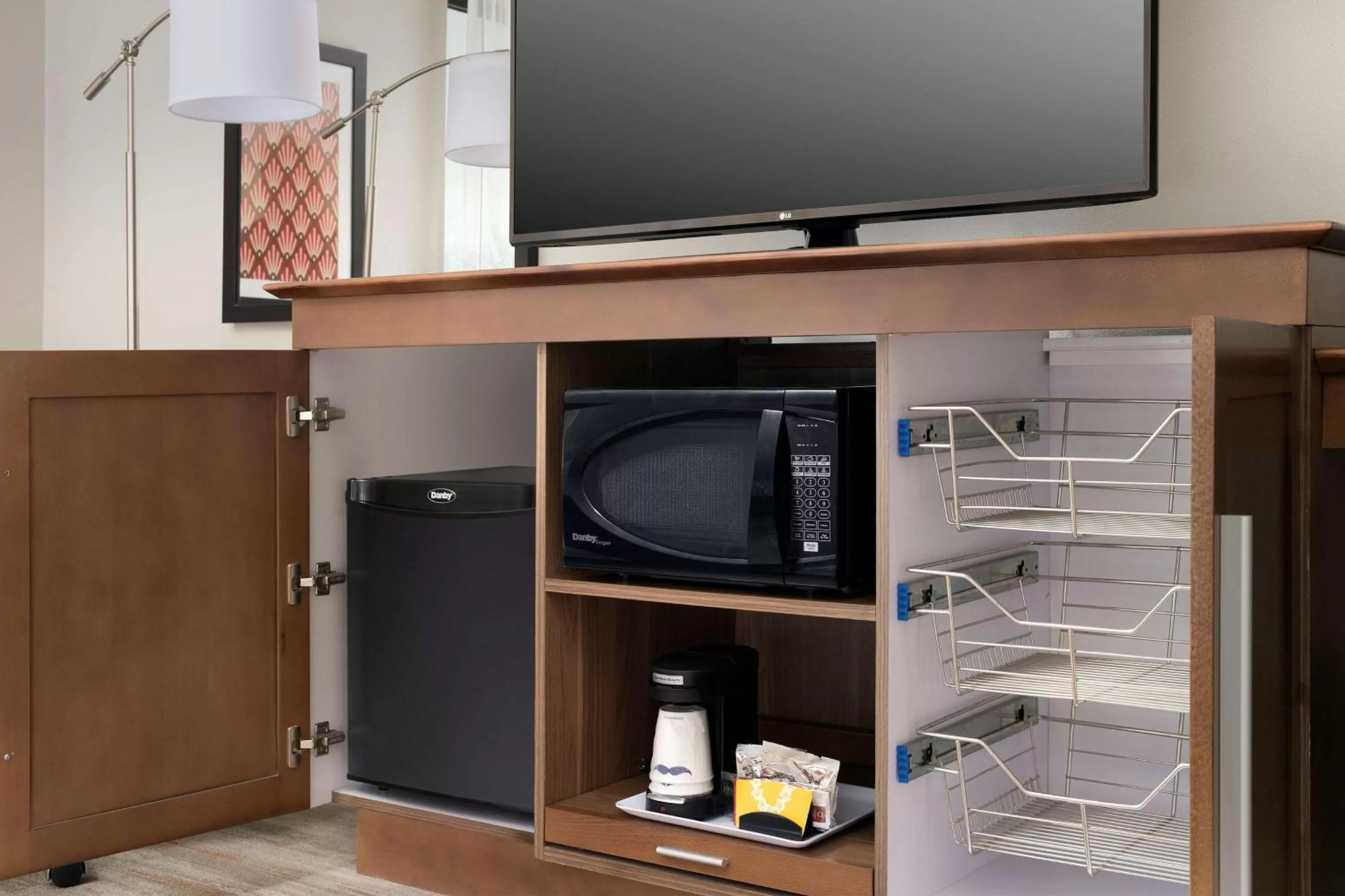 Queen Room with Two Queen Beds - Hearing Accessible/Non-Smoking in Hampton Inn & Suites San Antonio Lackland AFB SeaWorld