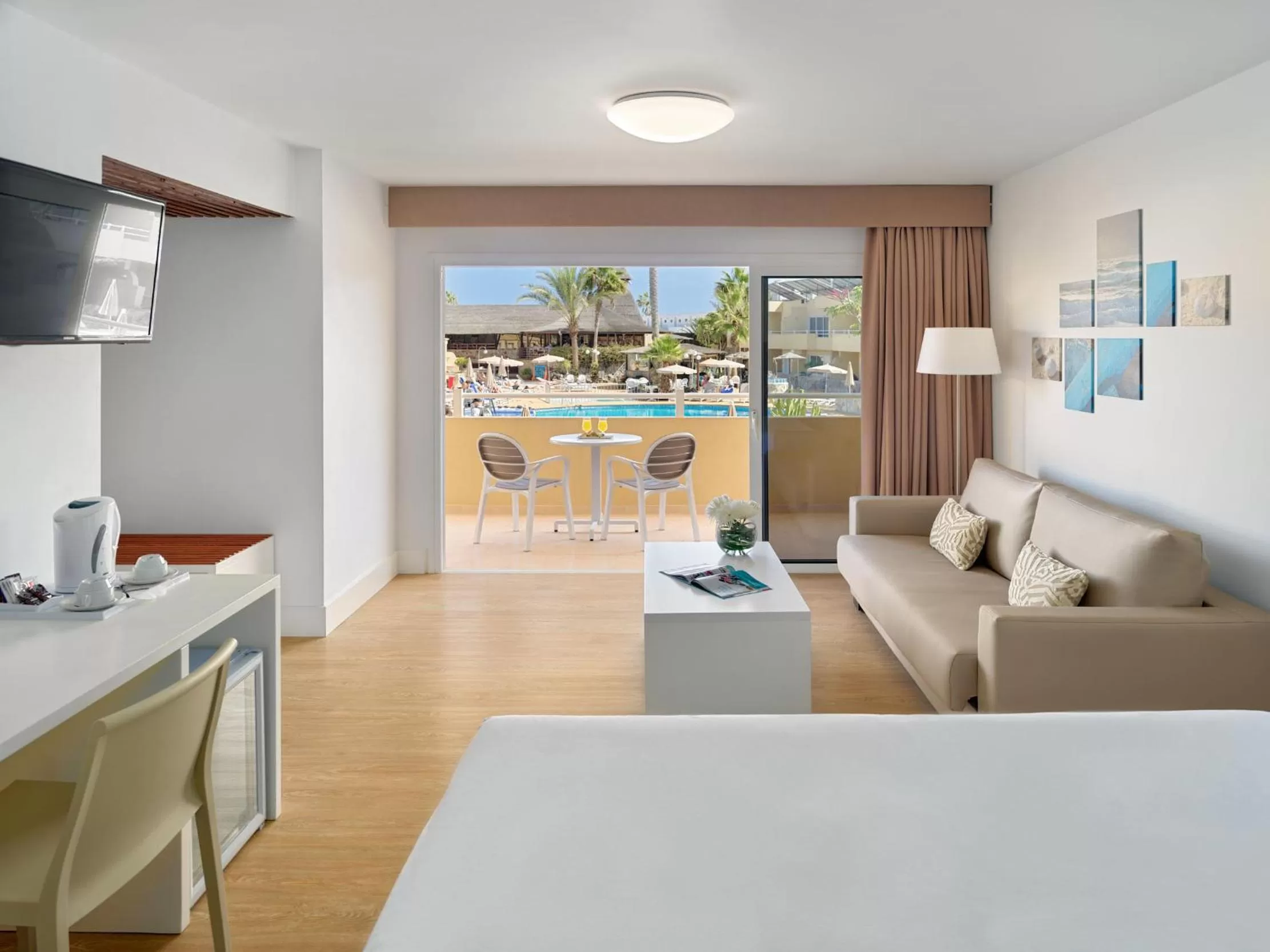 Double Room with Pool View in Hotel Arena Suite - Adults Only