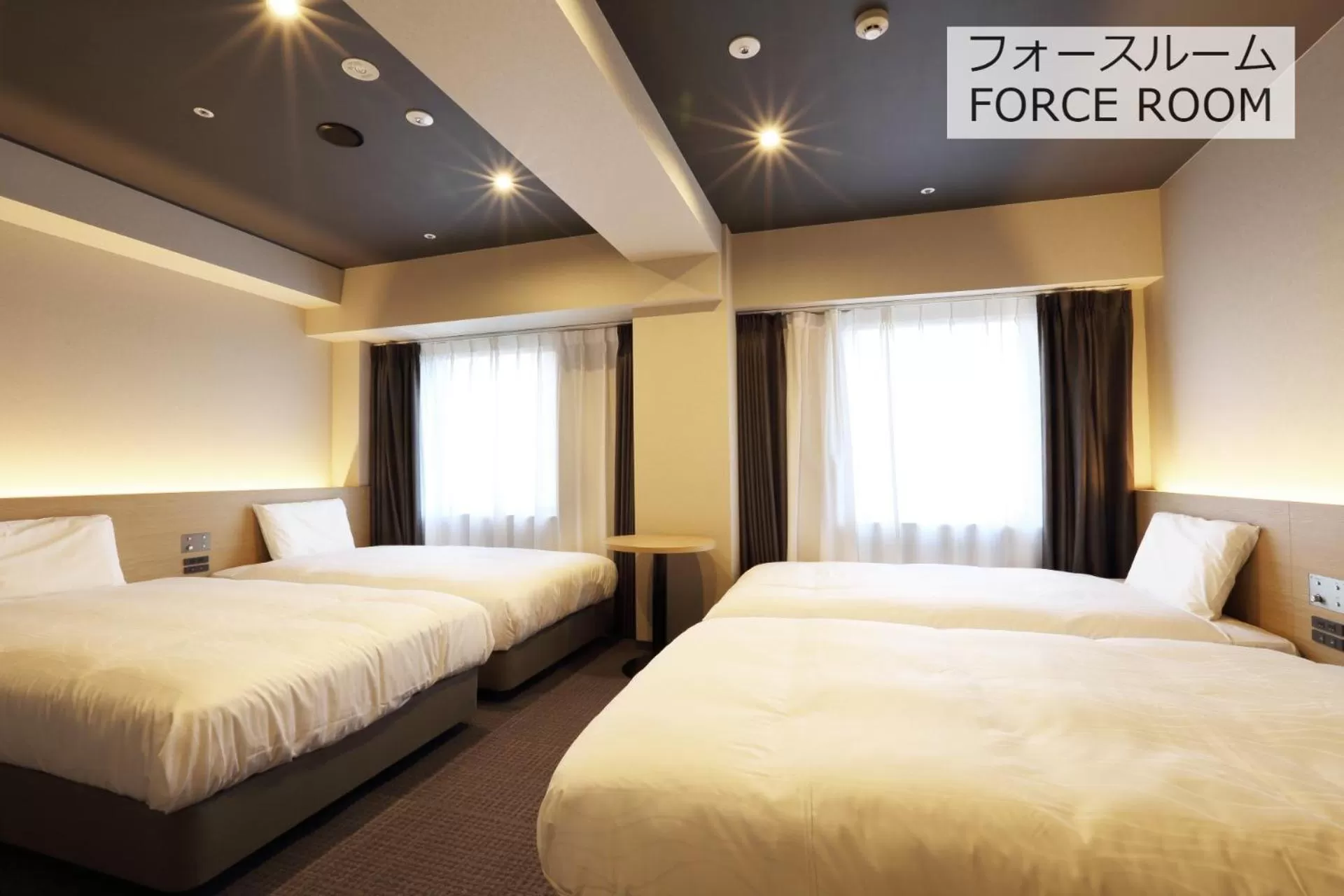 Quadruple Room in Henn na Hotel Kanazawa Korimbo