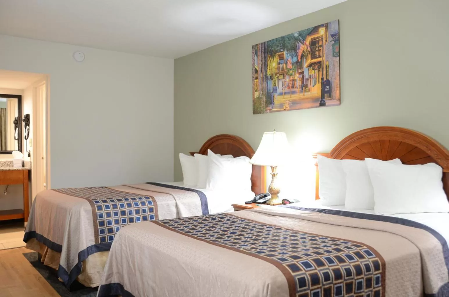 Double Room with Two Double Beds - Non-Smoking in Smart Stay Inn - Saint Augustine