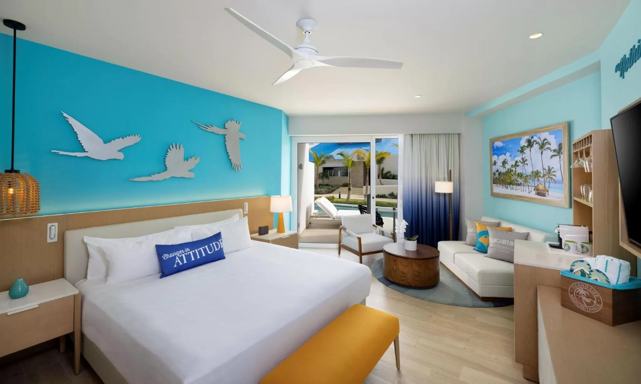 Suite with Pool View in Margaritaville Beach Resort Cap Cana Wave - An All-Inclusive Experience for All