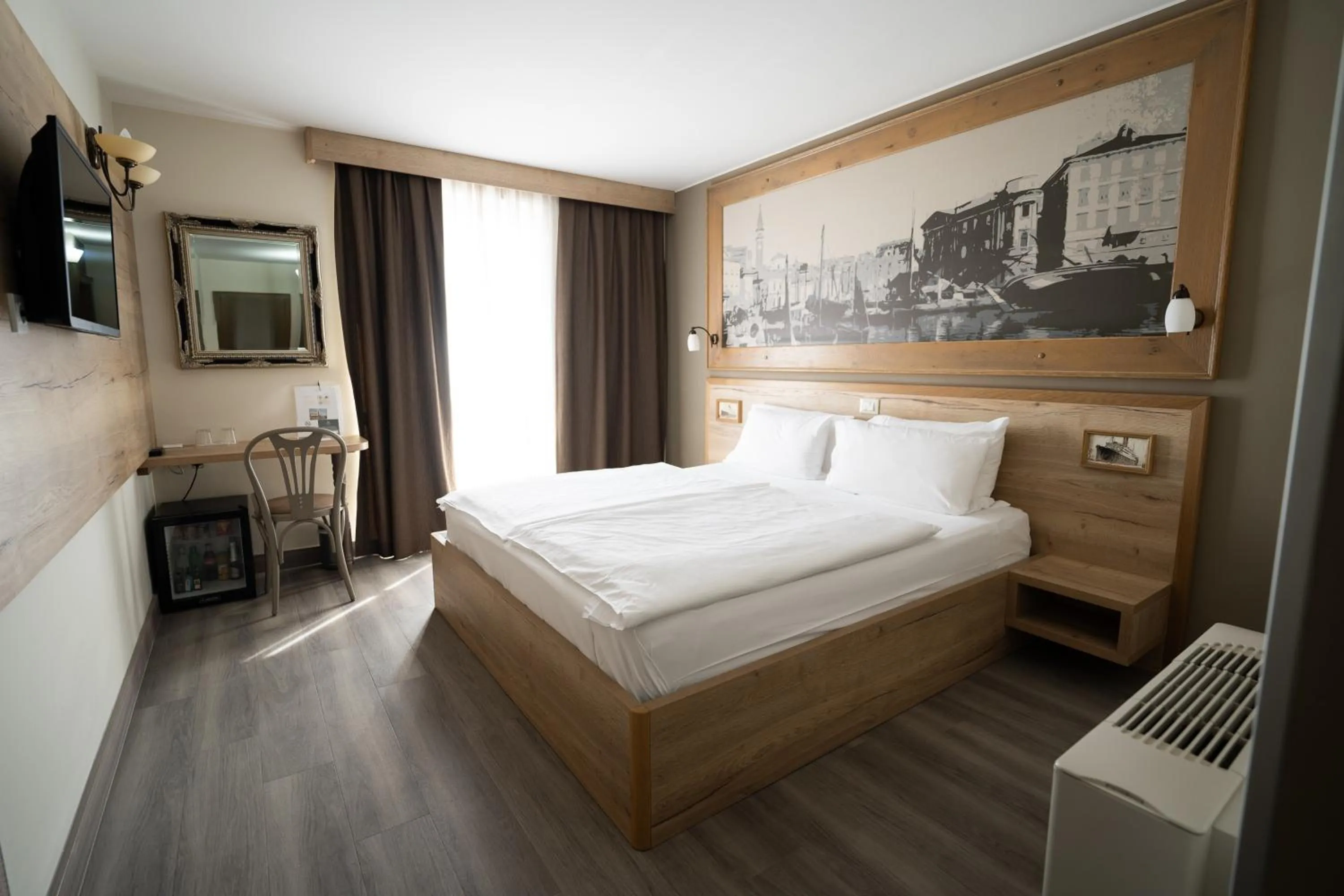 Double Room with City View in Hotel Piran