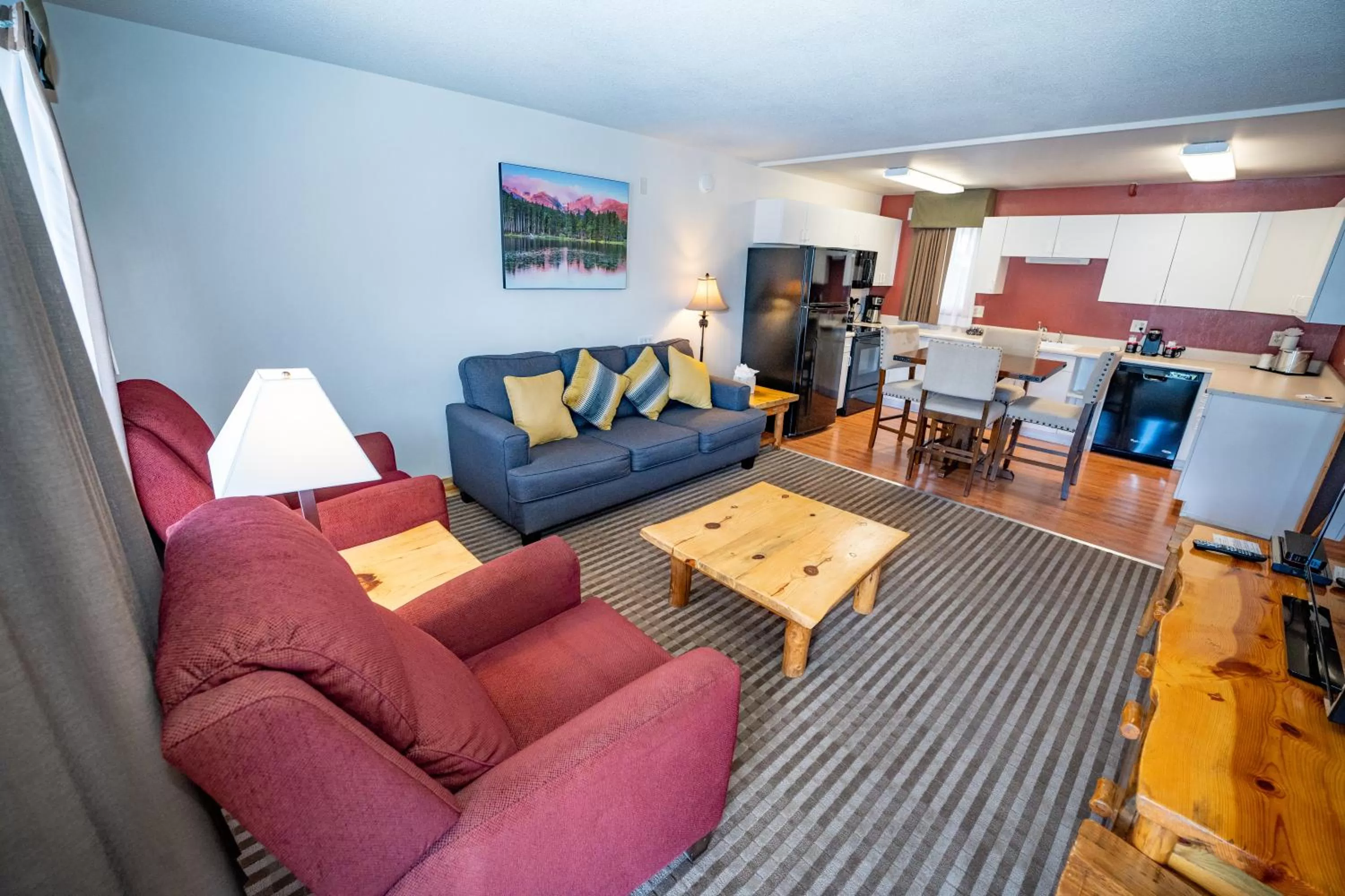 Queen Room with Two Queen Beds - with Kitchen - Non-Pet Friendly in Hotel Estes