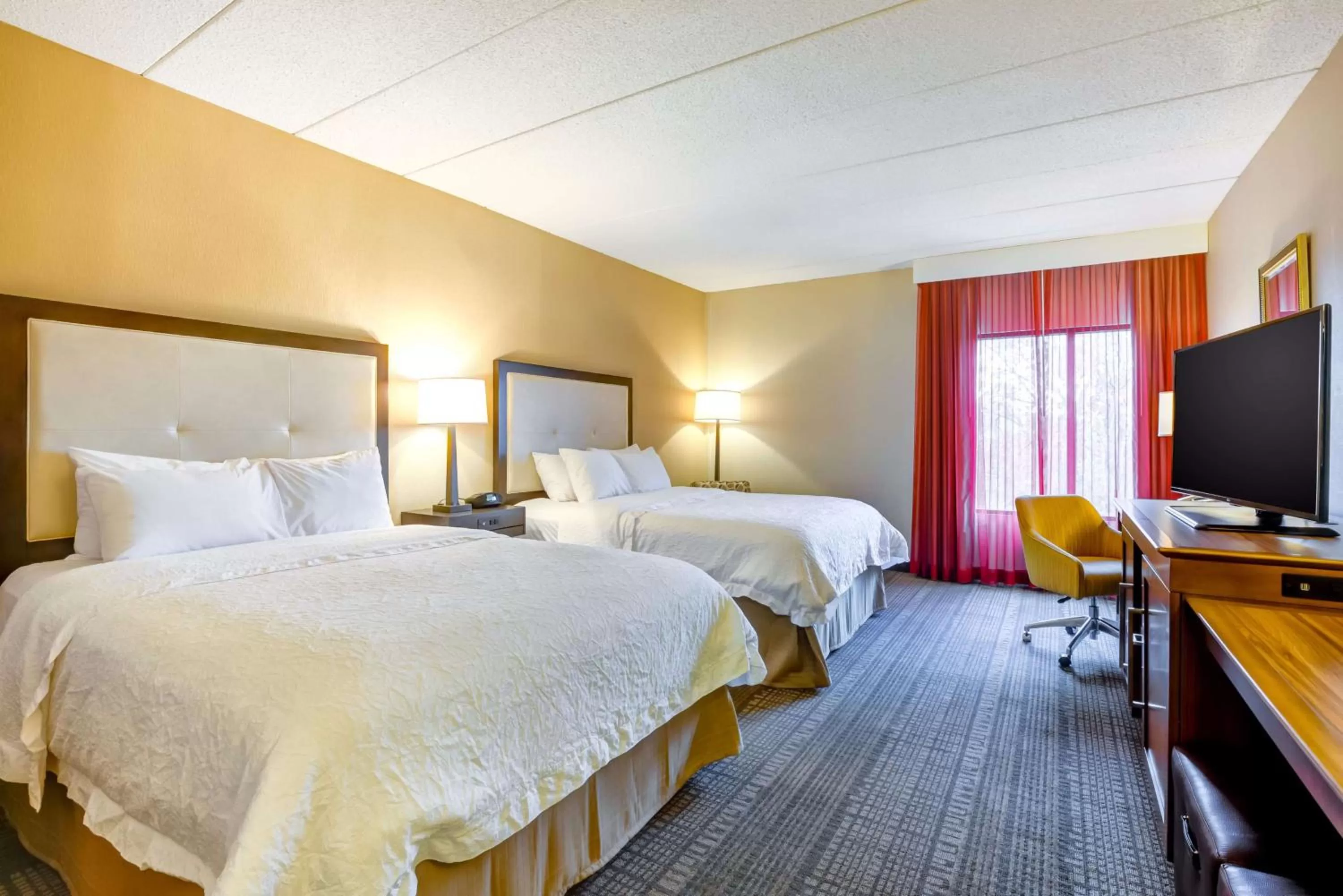 Queen Room with Two Queen Beds in Hampton Inn Boston-Norwood