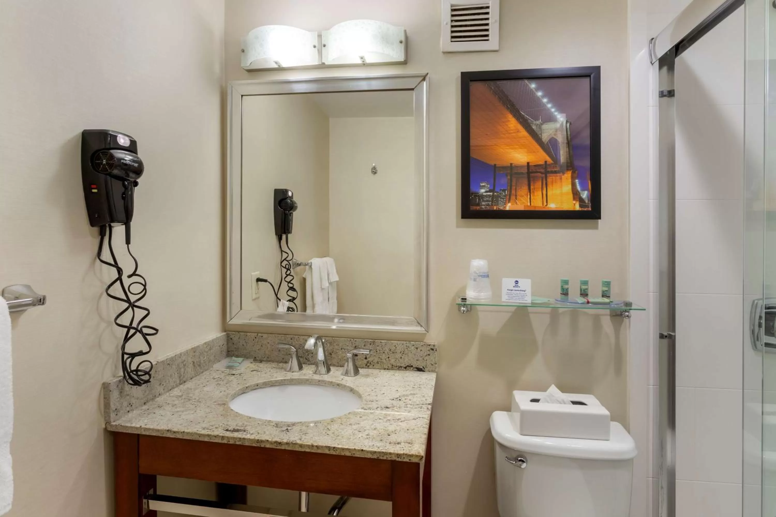 Double Room with Two Double Beds - Roll-In Shower in Best Western Gregory Hotel