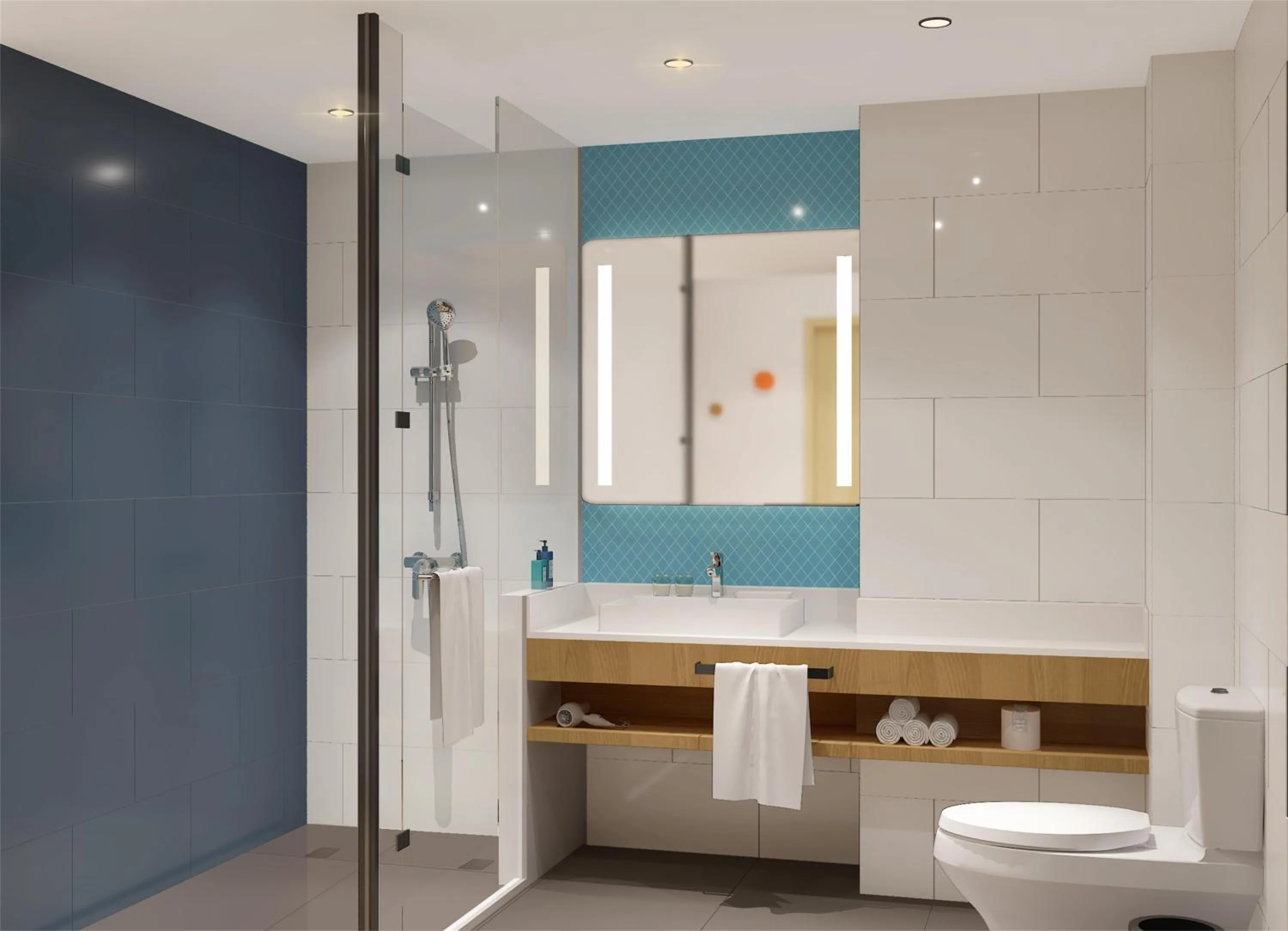 Twin Room - Accessible in Holiday Inn Express Lanzhou Jianlan, an IHG Hotel