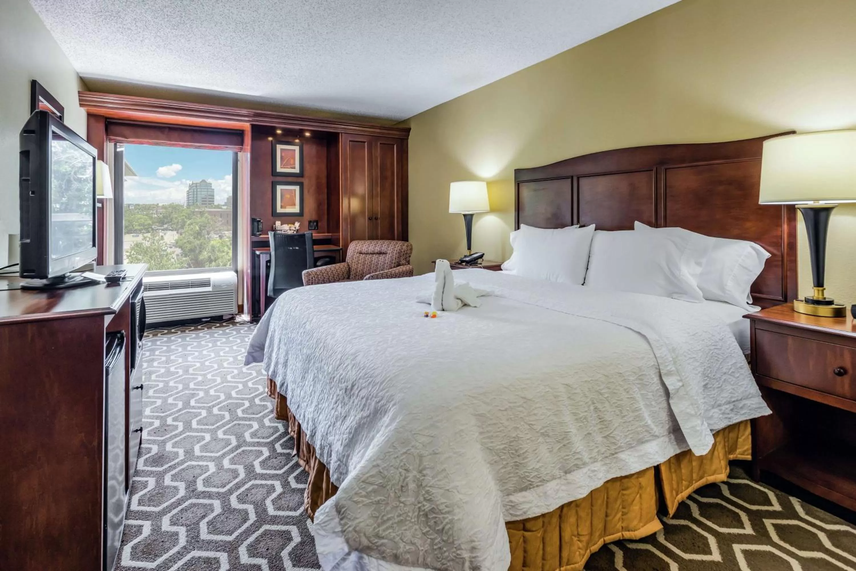 Deluxe King Room in Hampton Inn Tampa International Airport/Westshore