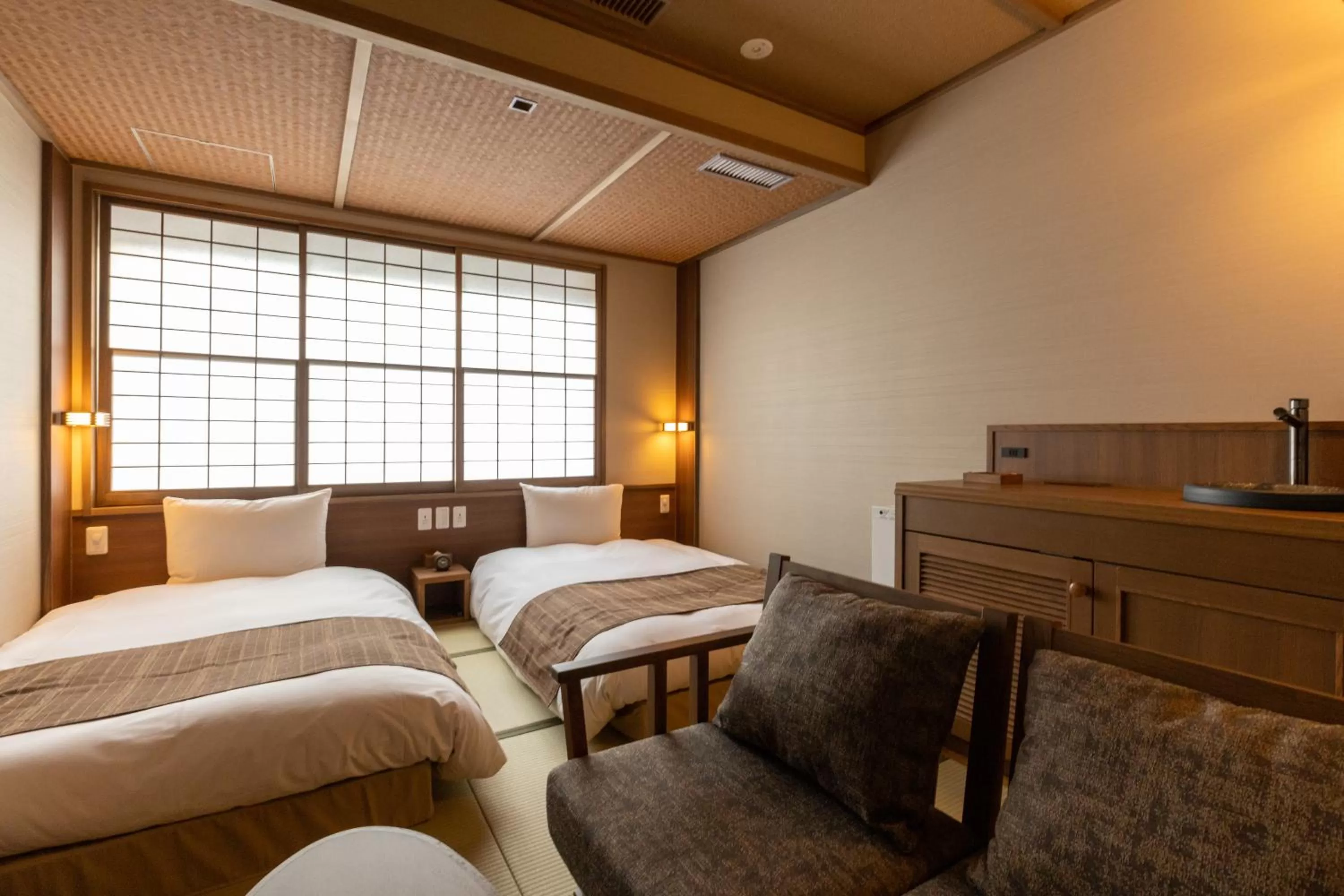 Twin Room - single occupancy in Yukinohana
