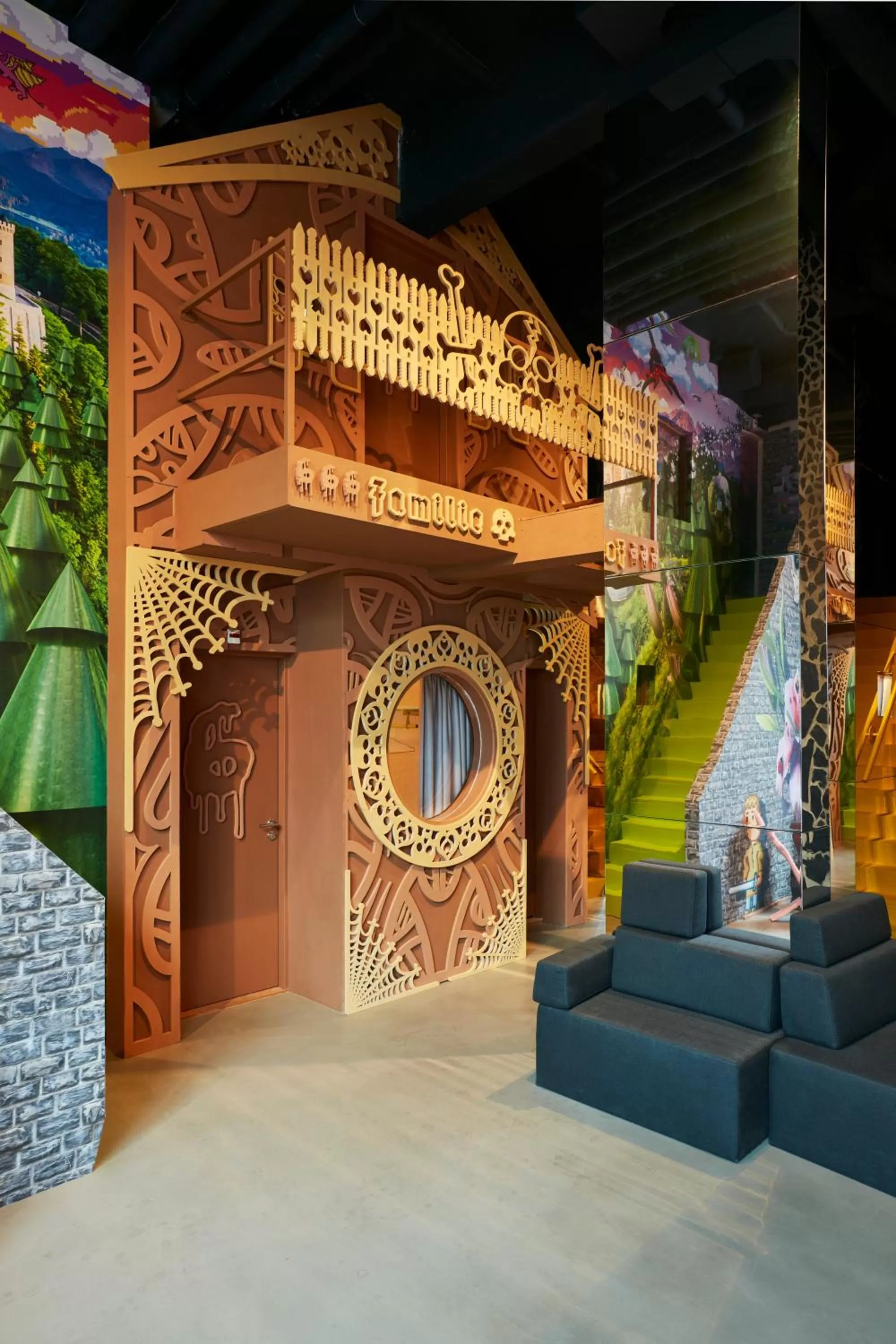 Cuckoo Clock Downstairs in Hotel Not Hotel Rotterdam