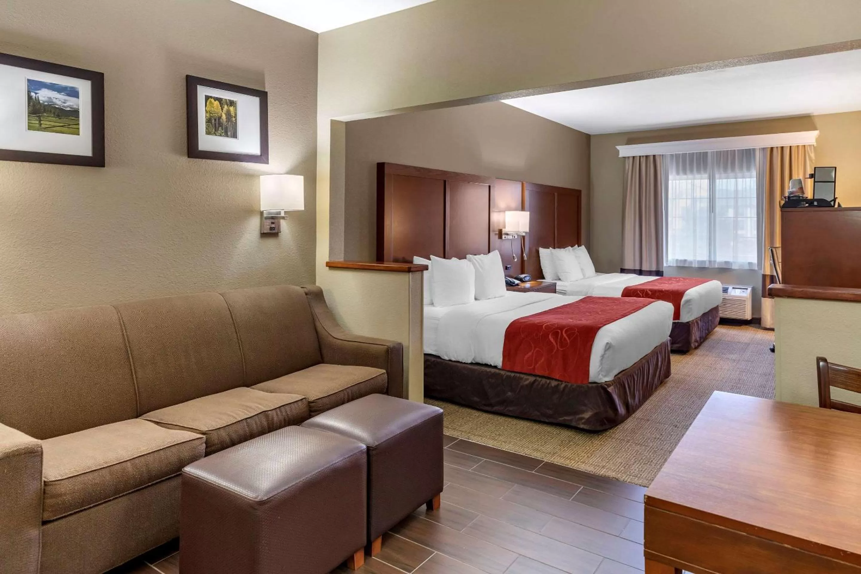 Queen Suite with Two Queen Beds - Non Smoking in Comfort Suites Fort Collins Near University