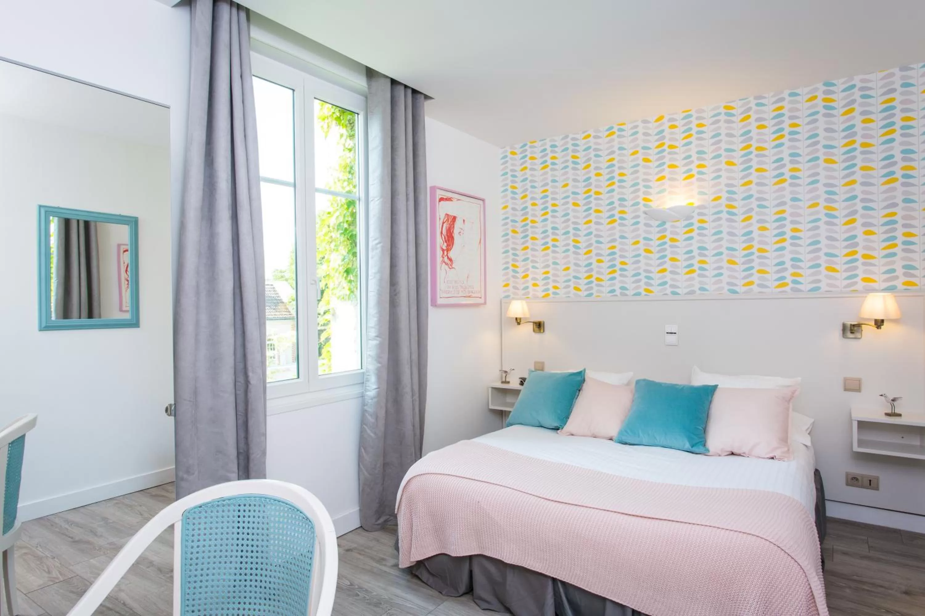 Double or Twin Room in Logis Hôtels Restaurant La Mère Hamard