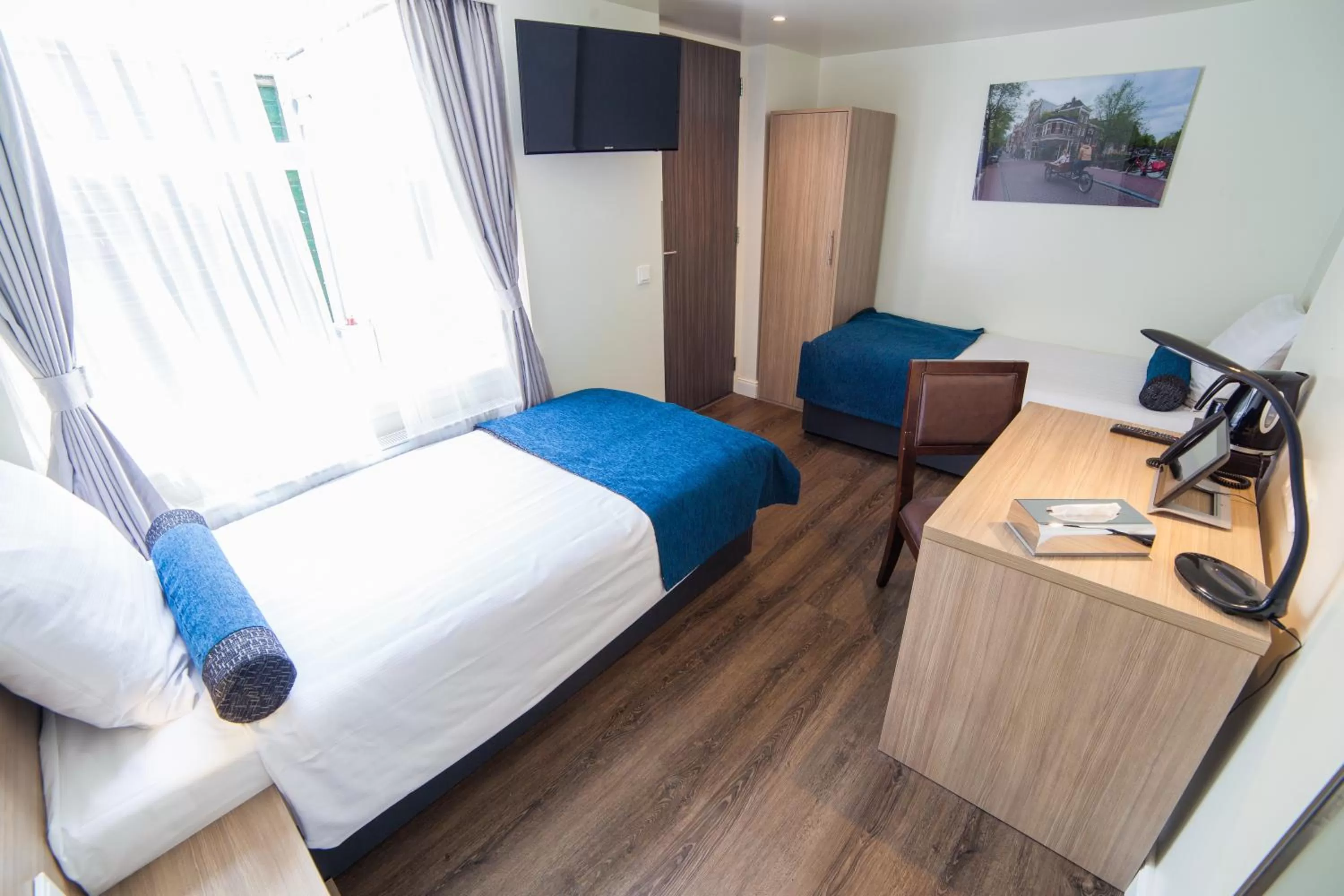 Twin Room in Hotel Library Amsterdam