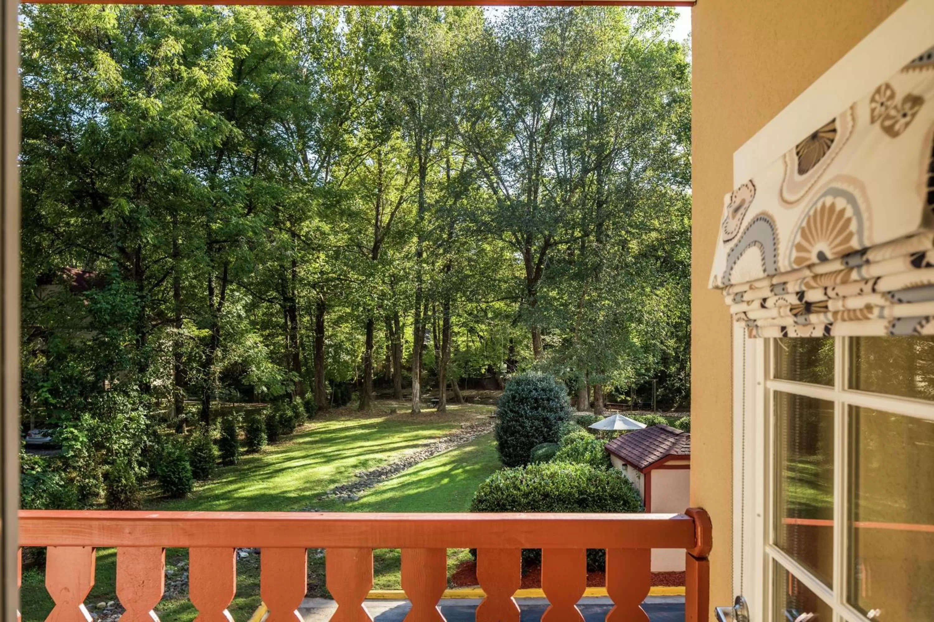 Non-Smoking Double Room with River View in Hampton Inn Helen