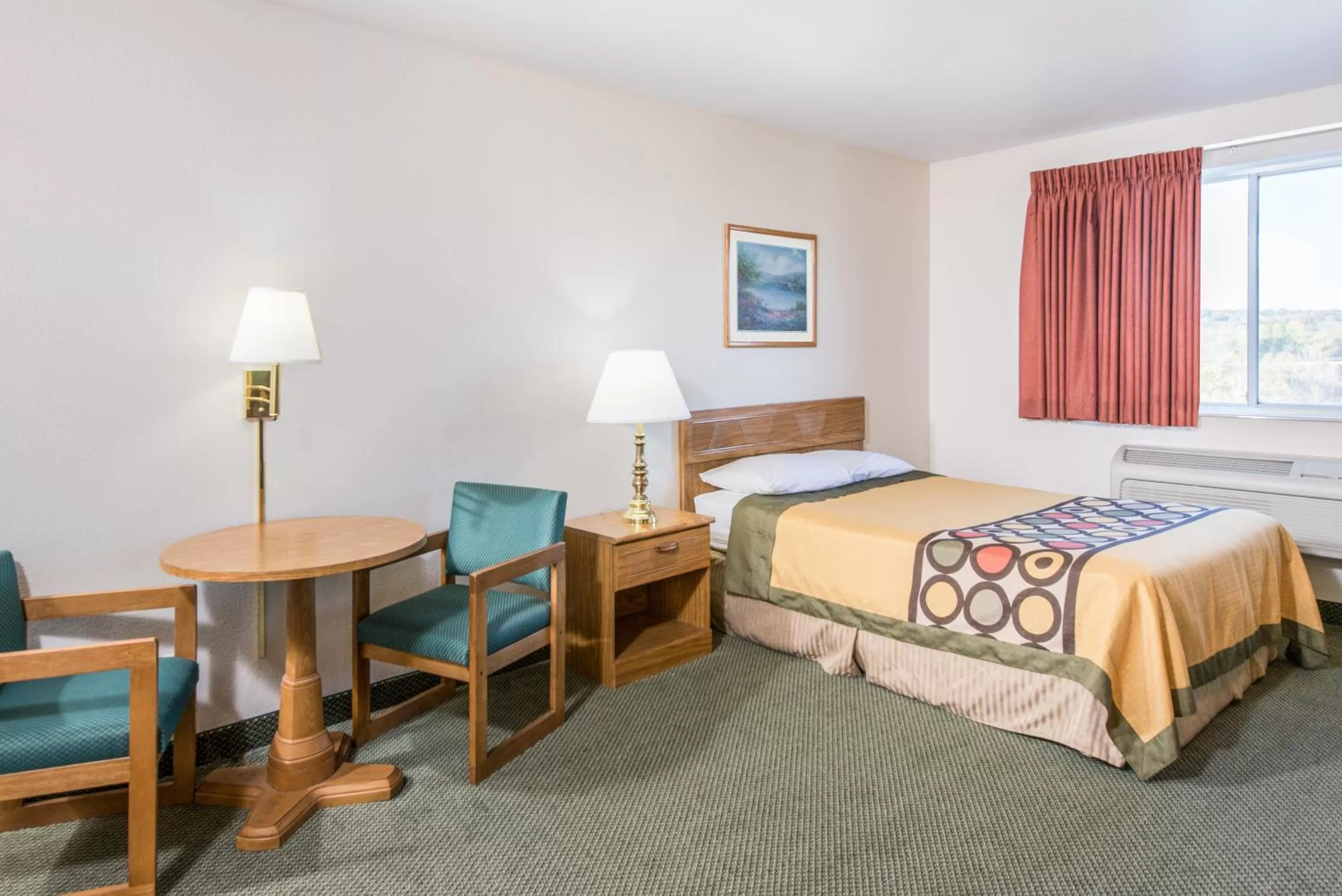 Studio Suite with Three Queen Beds - Non-Smoking in Super 8 by Wyndham West Middlesex/Sharon Area