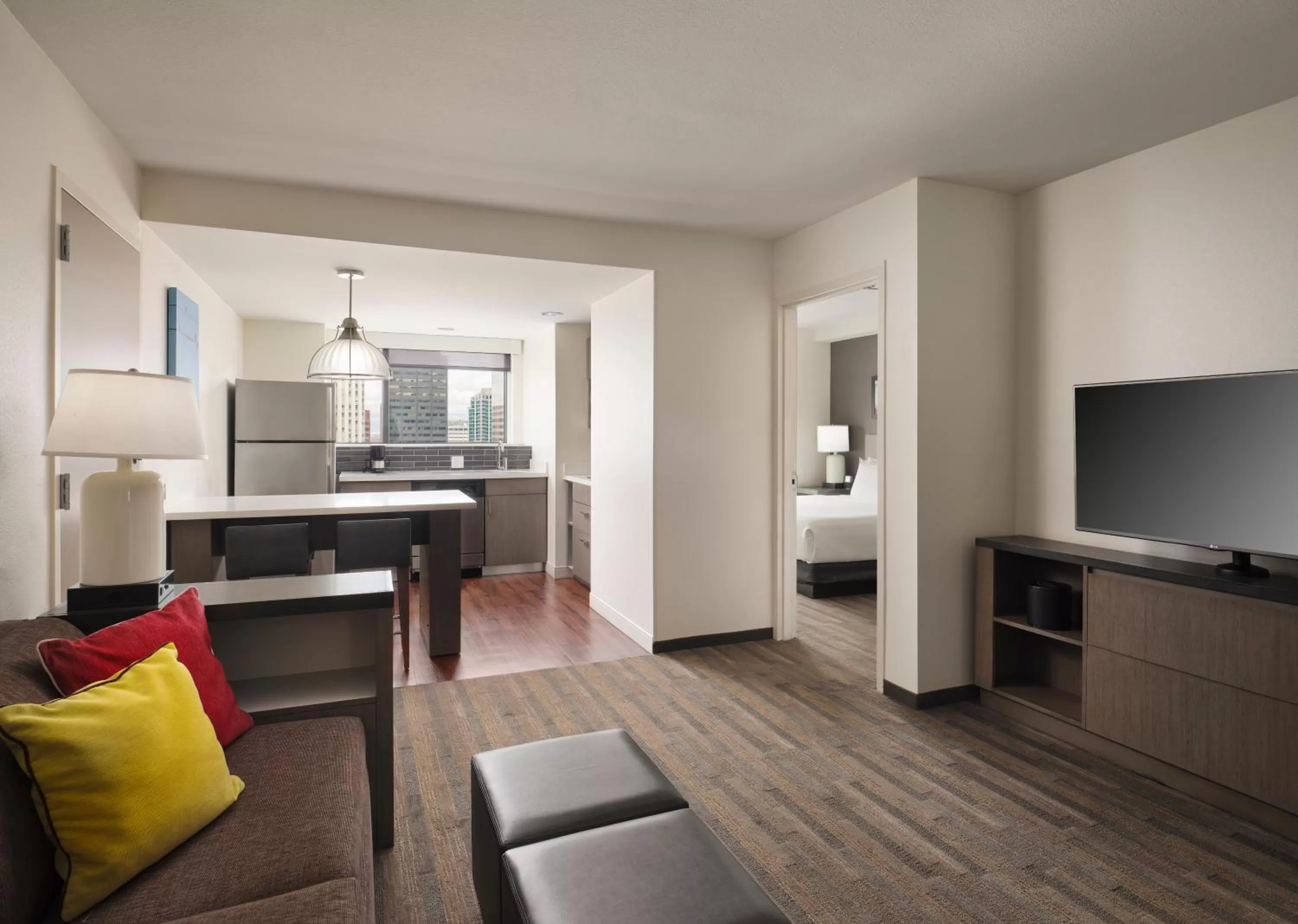 One-Bedroom King Suite with Sofa Bed - High Floor in Hyatt House Denver/Downtown
