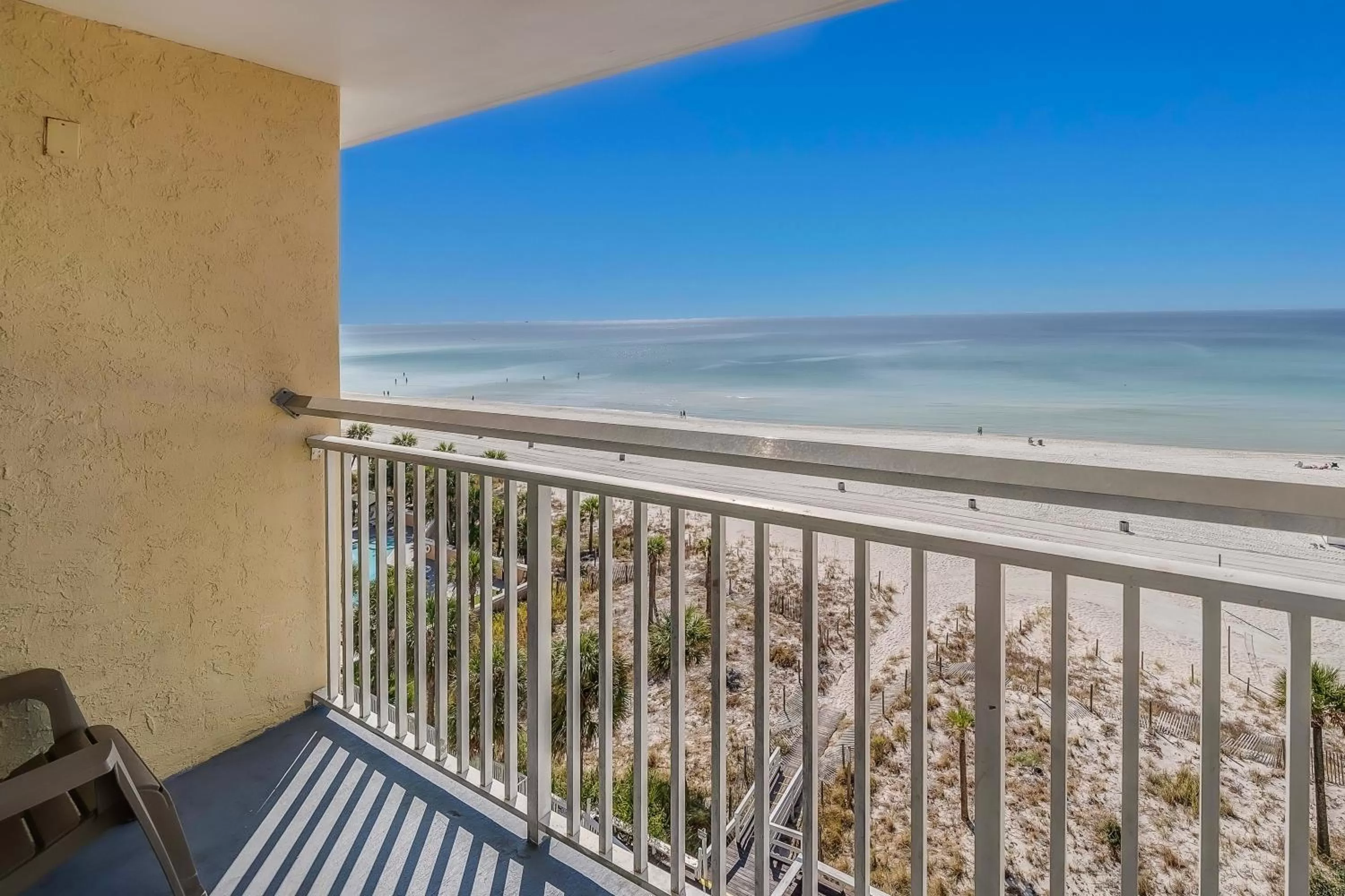 Deluxe Queen Suite with Ocean/Gulf View in Beach Tower Beachfront Hotel, a By The Sea Resort