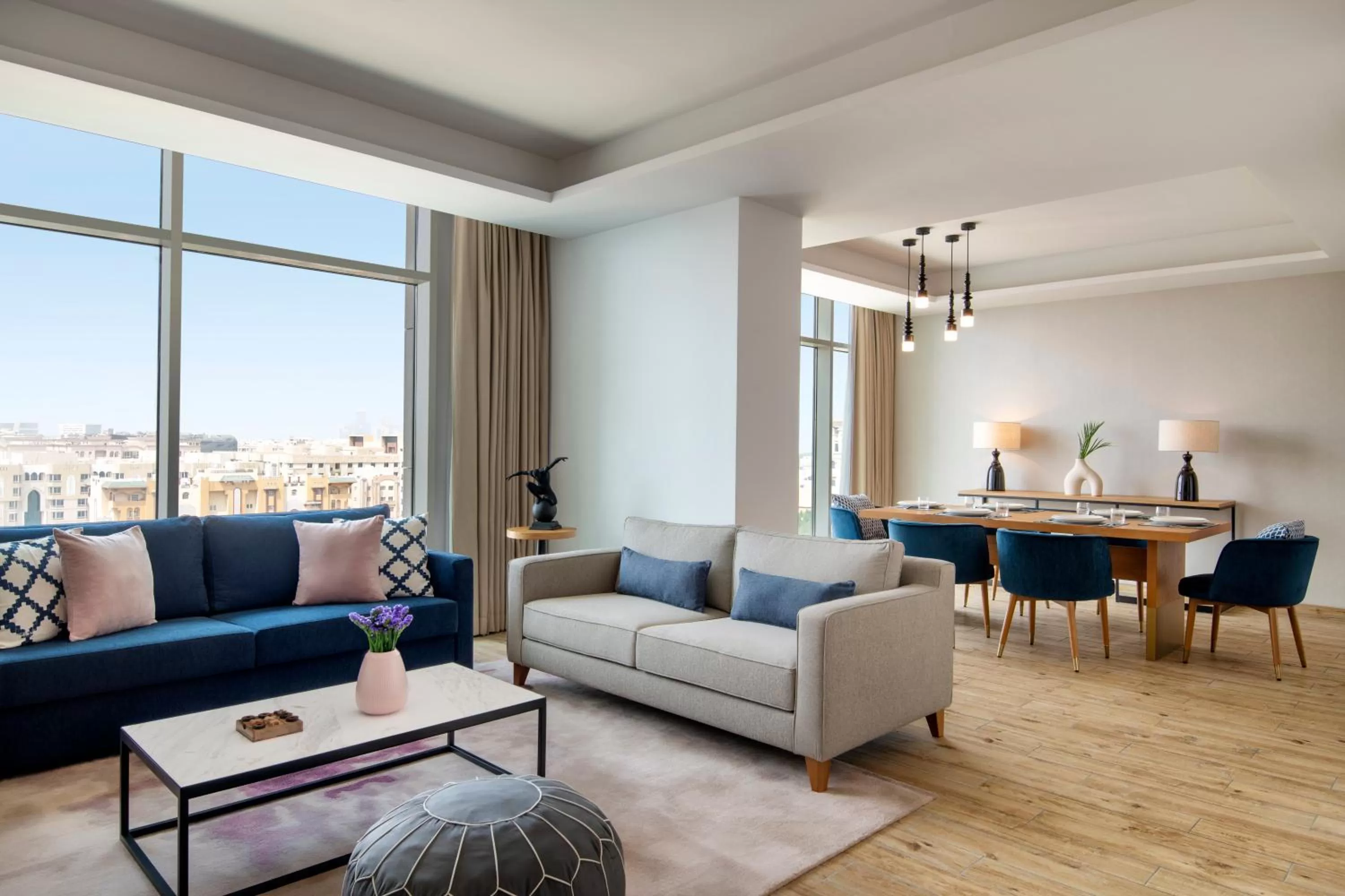 Three-Bedroom Residence Room in Abesq Doha Hotel and Residences, an IHG Hotel