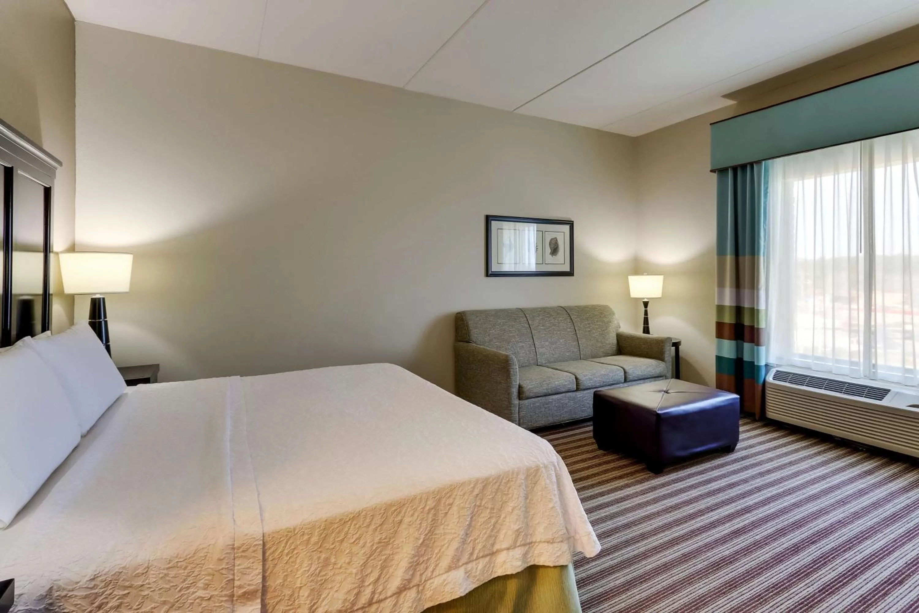 King Room with Sofa Bed - Non-Smoking in Hampton Inn and Suites Swansboro Near Camp Lejeune