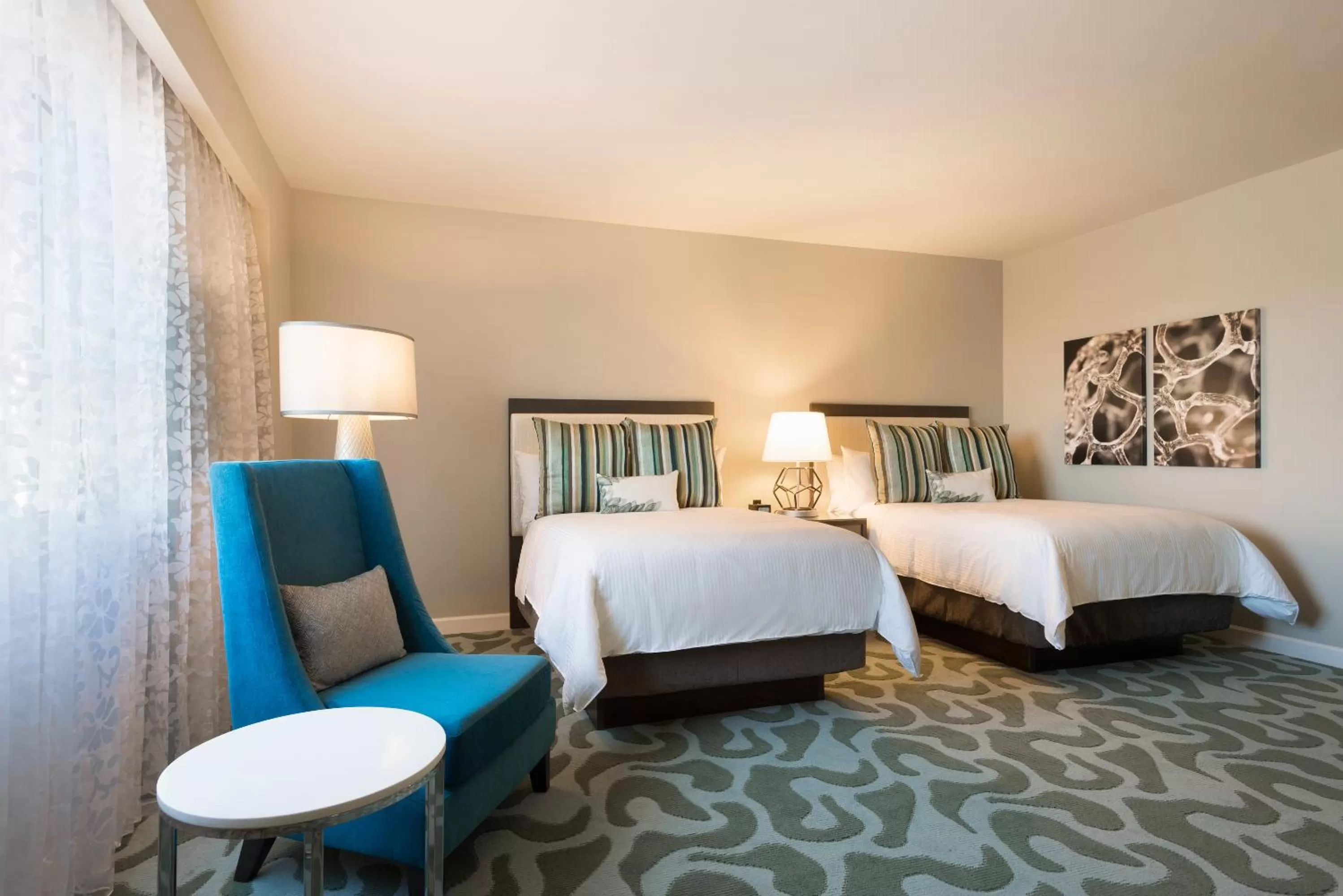 Deluxe Double Room with Two Double Beds - Mobility Access/Non-Smoking in Wyndham Grand Jupiter at Harbourside Place