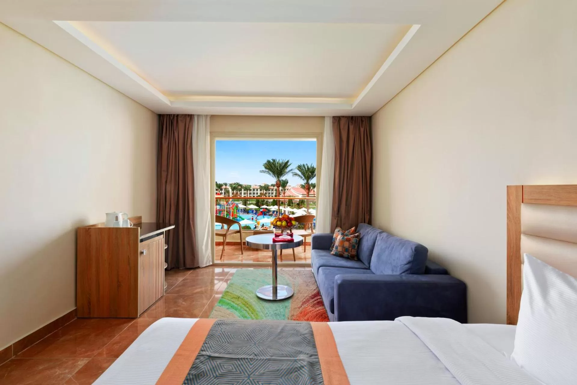 Deluxe Double or Twin Room with Pool View in Pickalbatros Dana Beach Resort - Aqua Park
