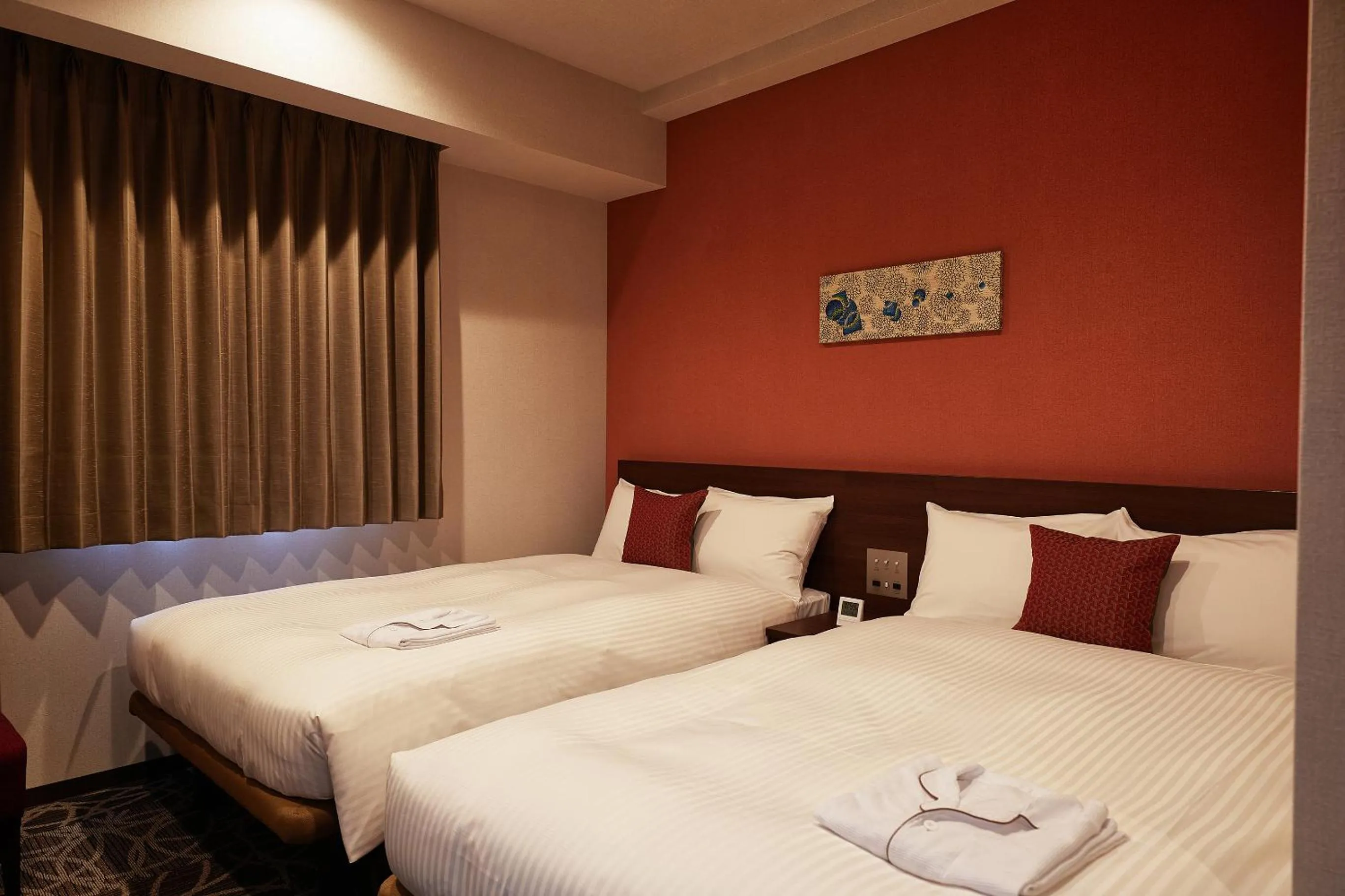 Standard Twin Room - Non-Smoking for Grand Open Sale in Y's Inn Naha Oroku Ekimae