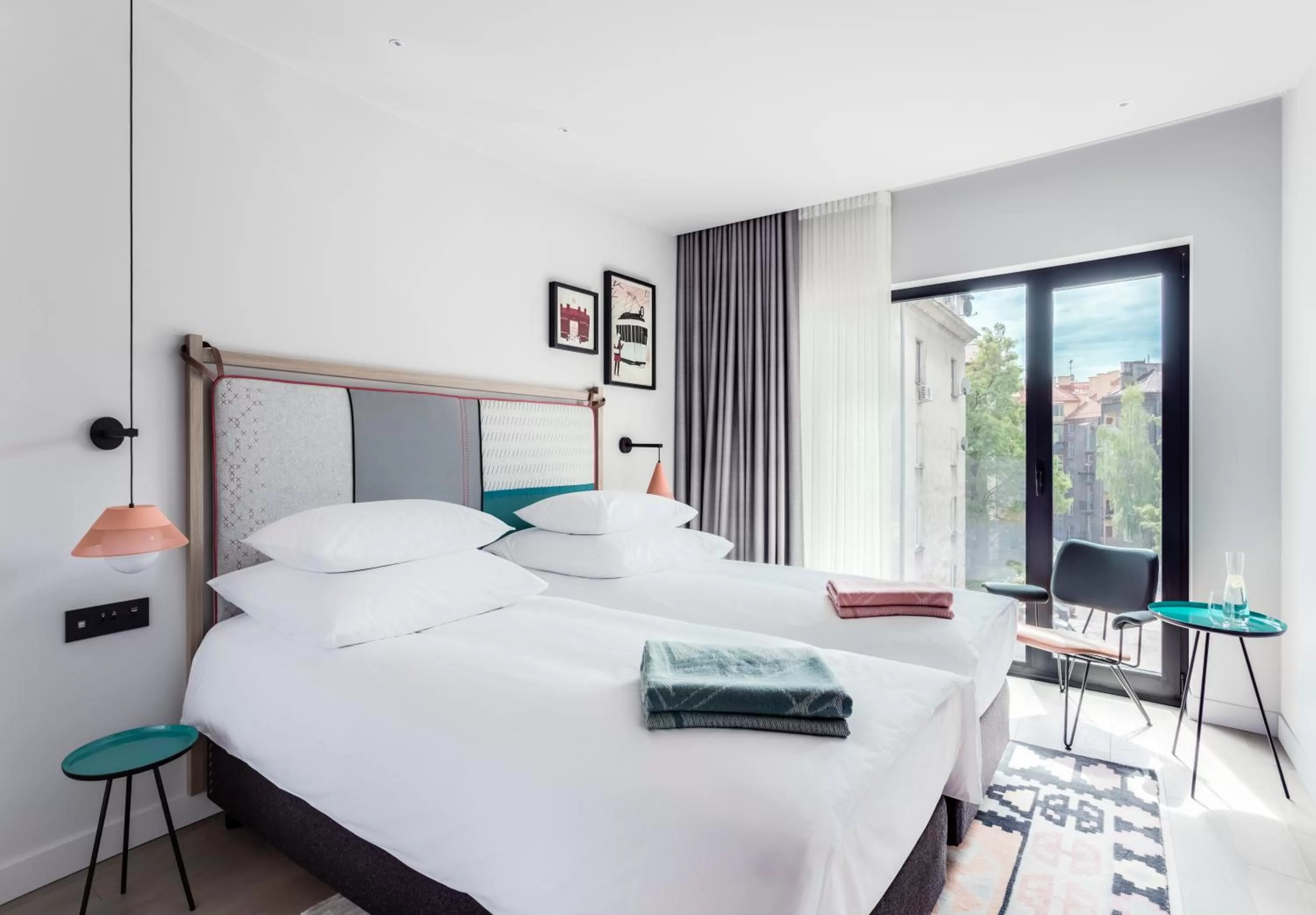 Twin Room in PURO Kraków Kazimierz