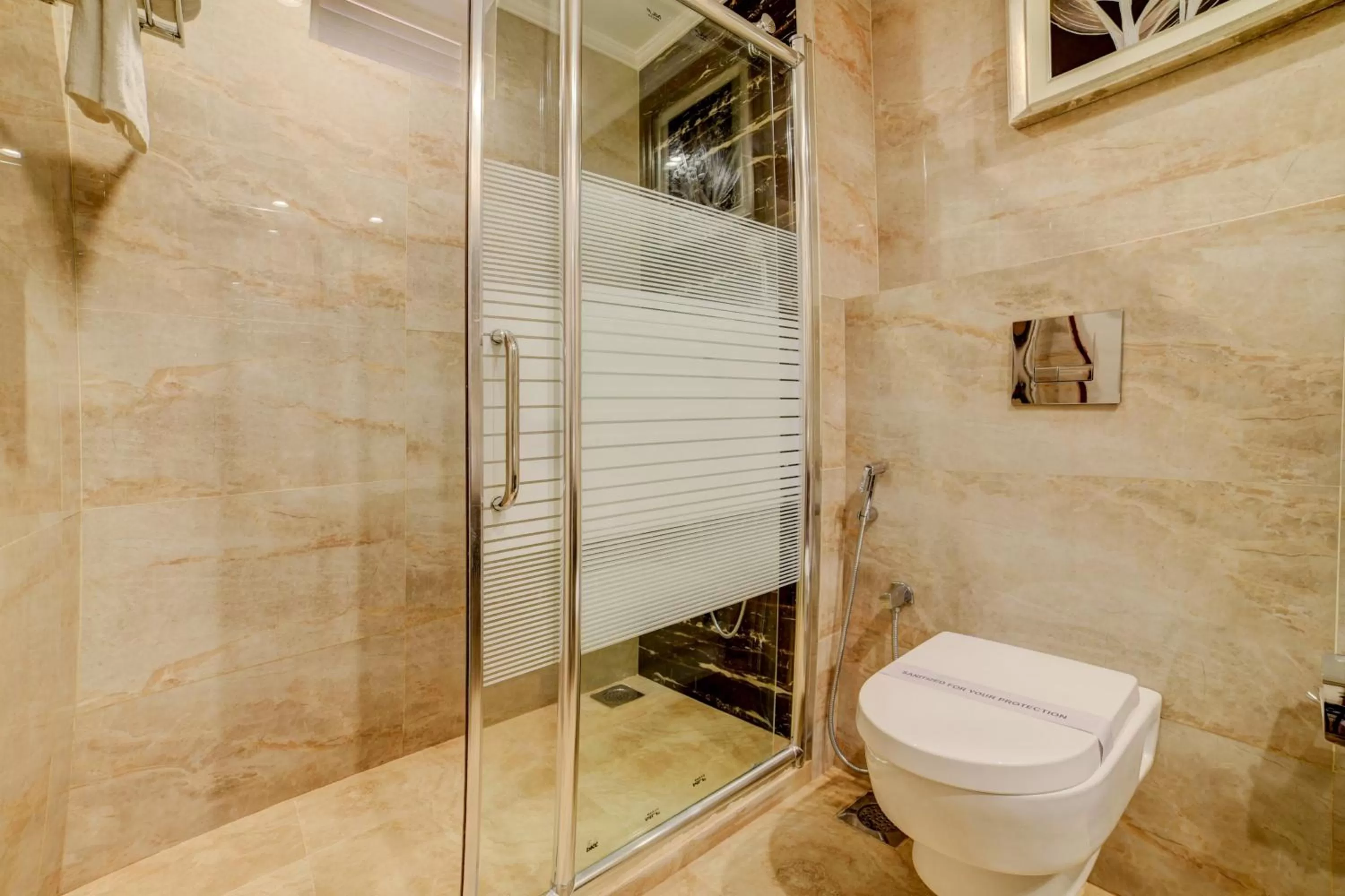 Toilet in Fabhotel Prime Sarala Crown - 500M From Calangute Beach