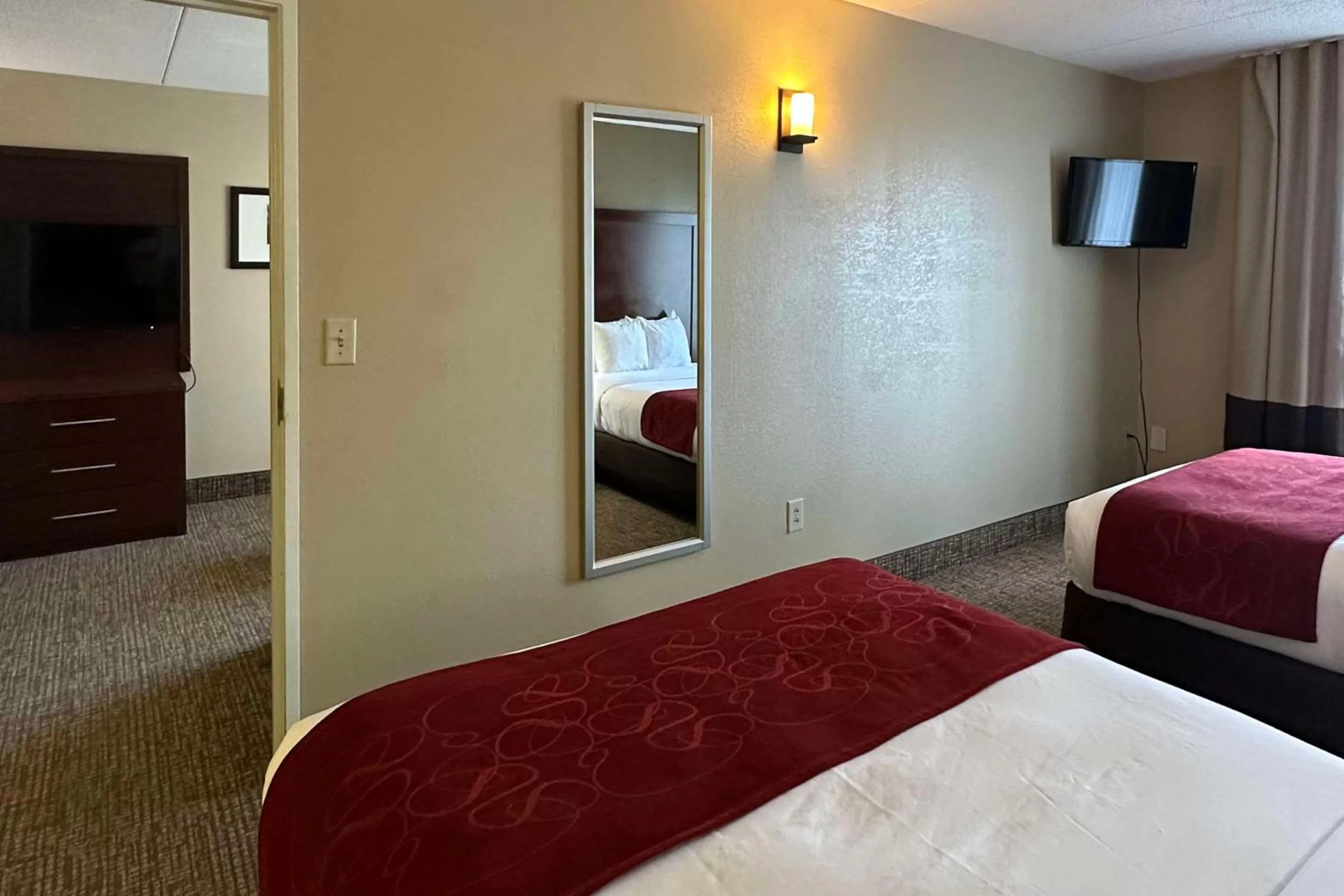 One-Bedroom Queen Suite - Communication/Mobility Accessible in Charlotte Suites by IHG